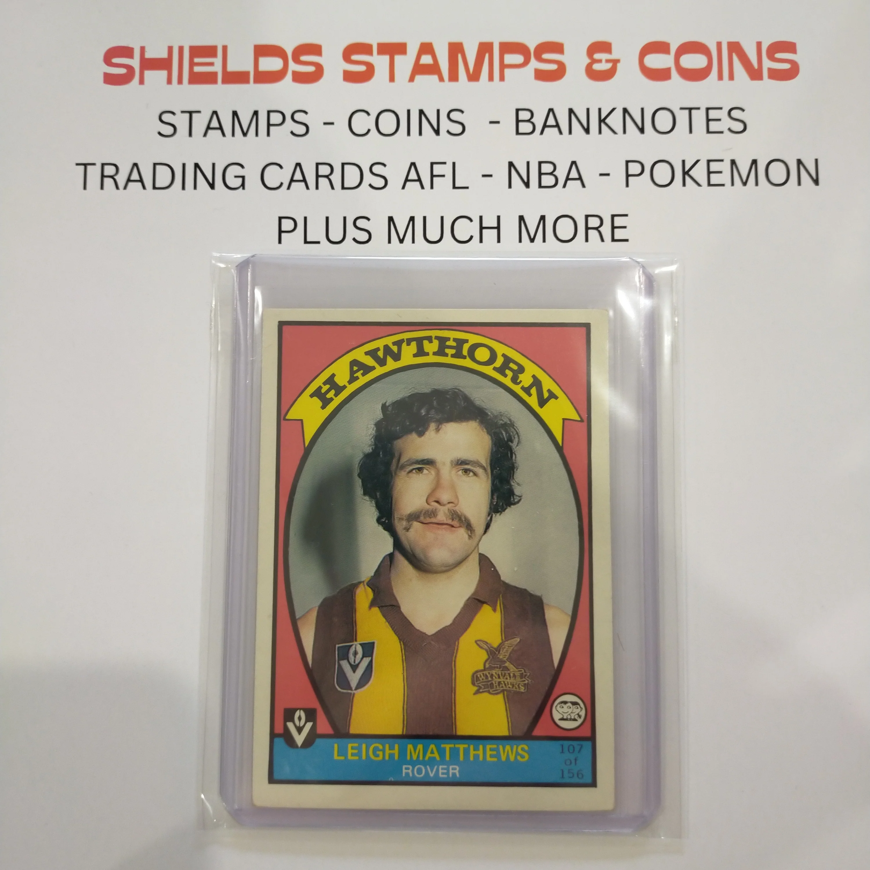1978 VFL Scanlens Football Card Leigh Matthews Hawthorn