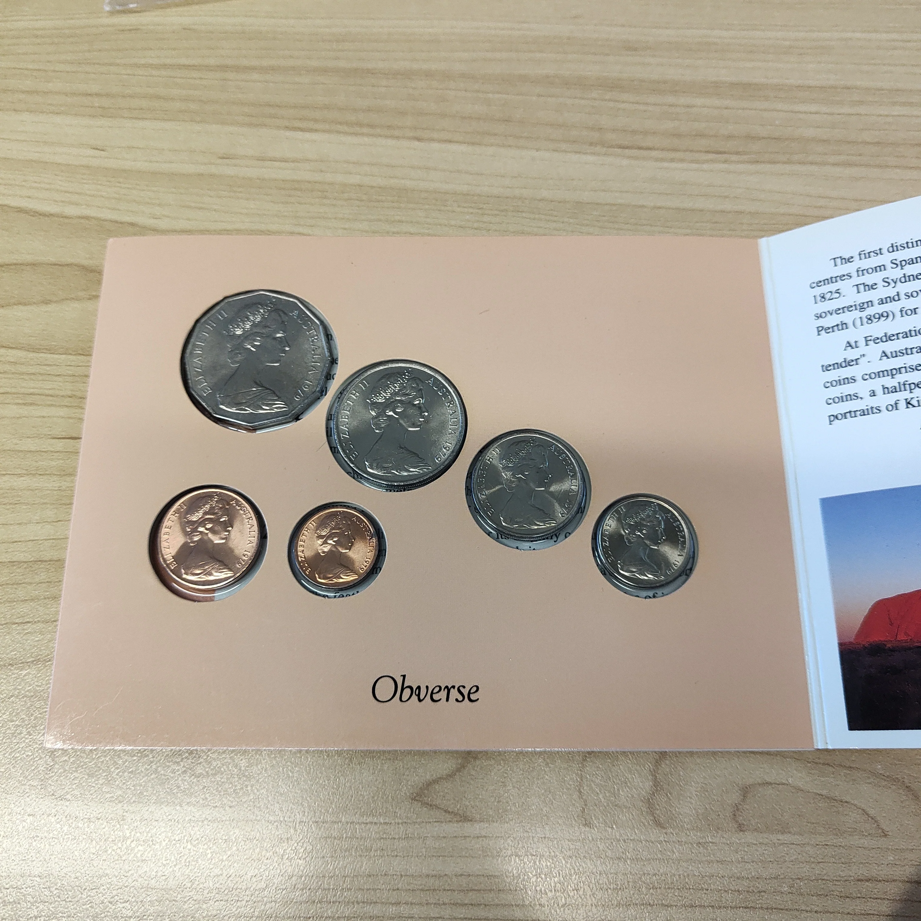 Australia 1979 Sherwood Uncirculated Decimal Coin Set - Image 3