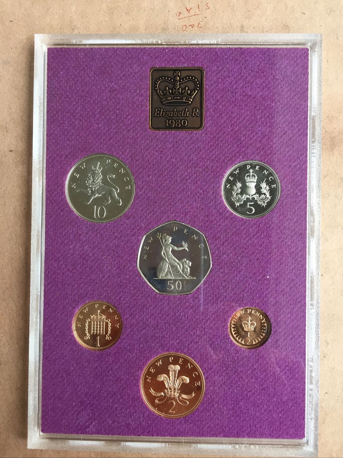 UK Great Britain 1980 Proof Set. - Image 2