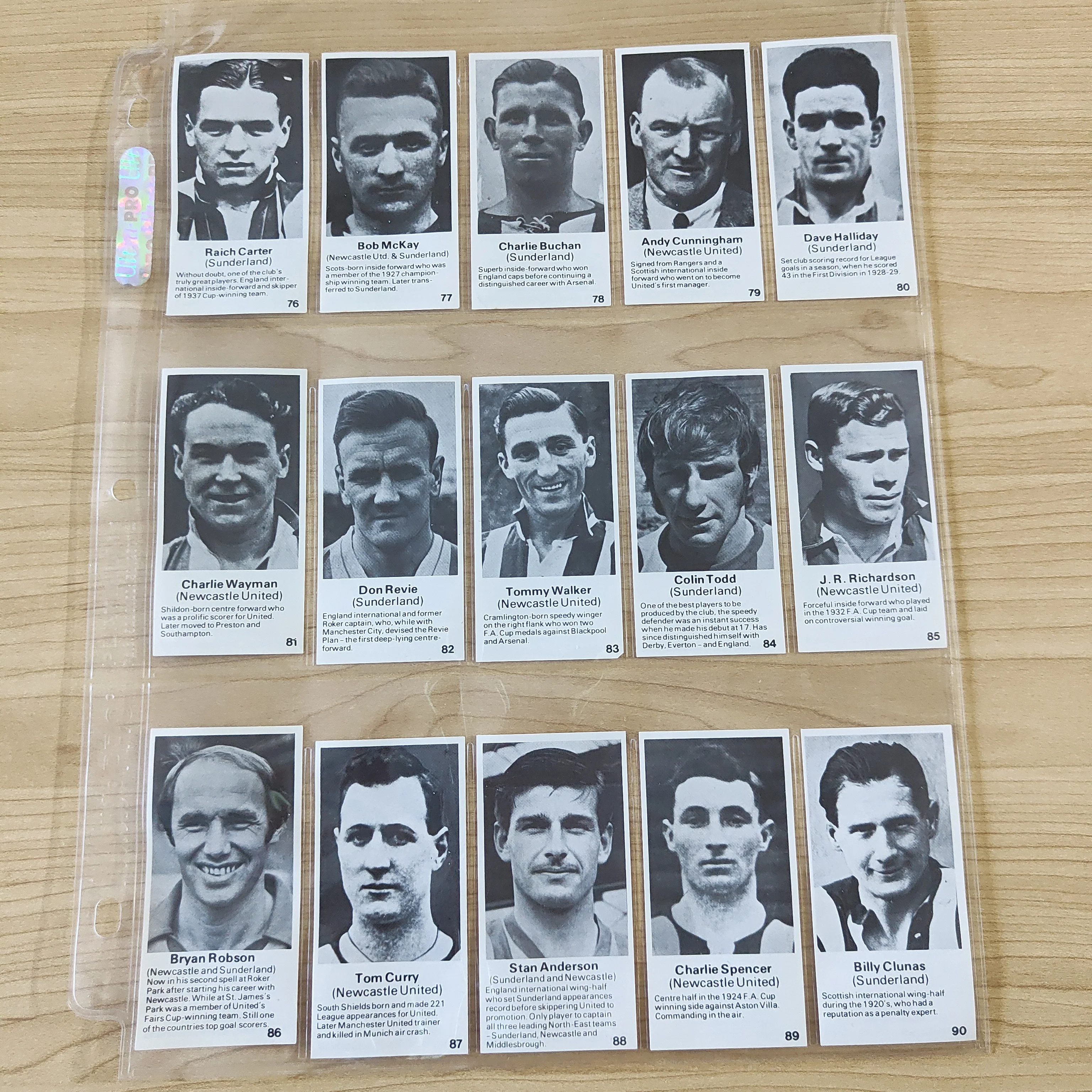 Soccer 1981 F.M. Dobson's Fizz Bombs 100 Greatest Footballers Complete Set of 100 Cigarette Cards - Image 11