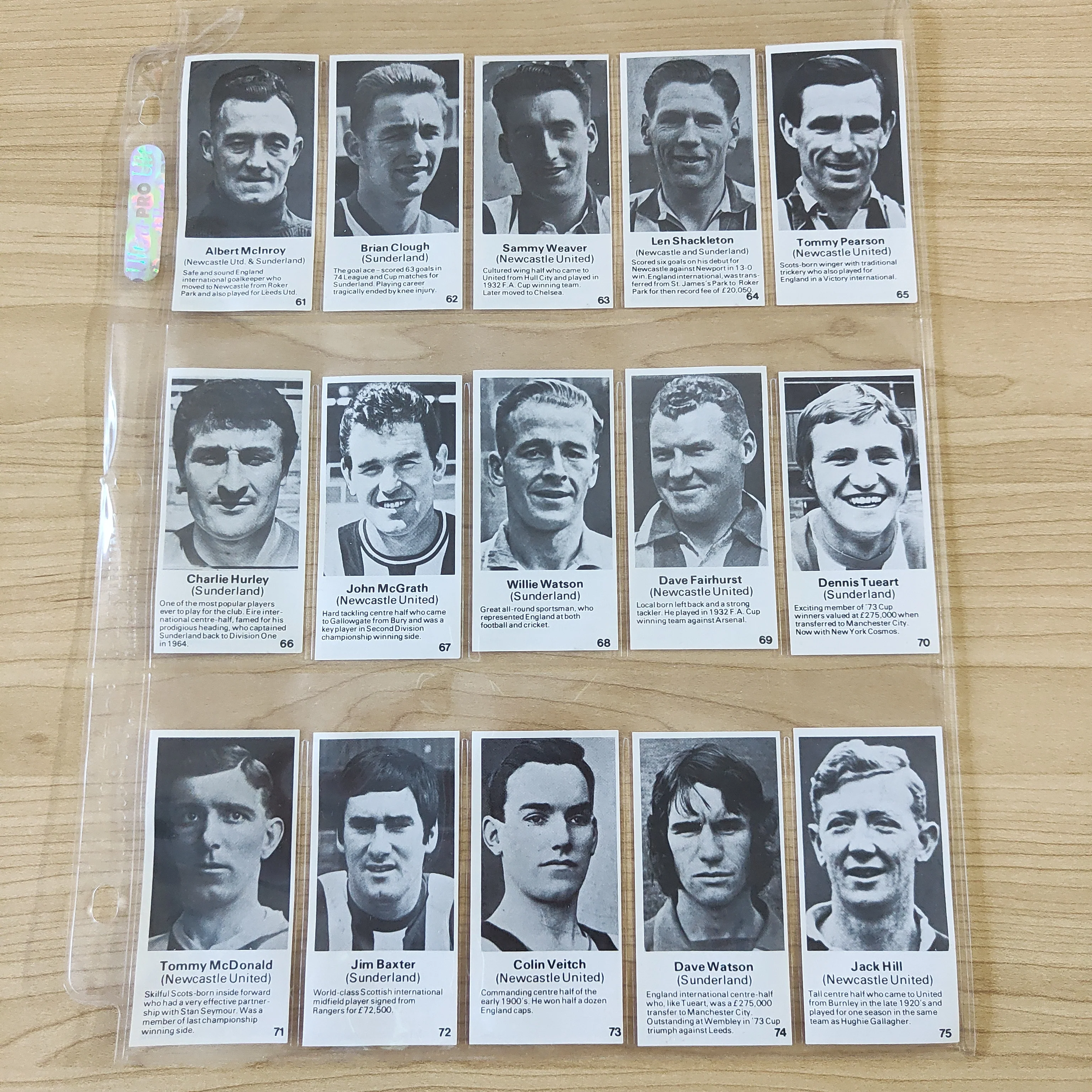 Soccer 1981 F.M. Dobson's Fizz Bombs 100 Greatest Footballers Complete Set of 100 Cigarette Cards - Image 9
