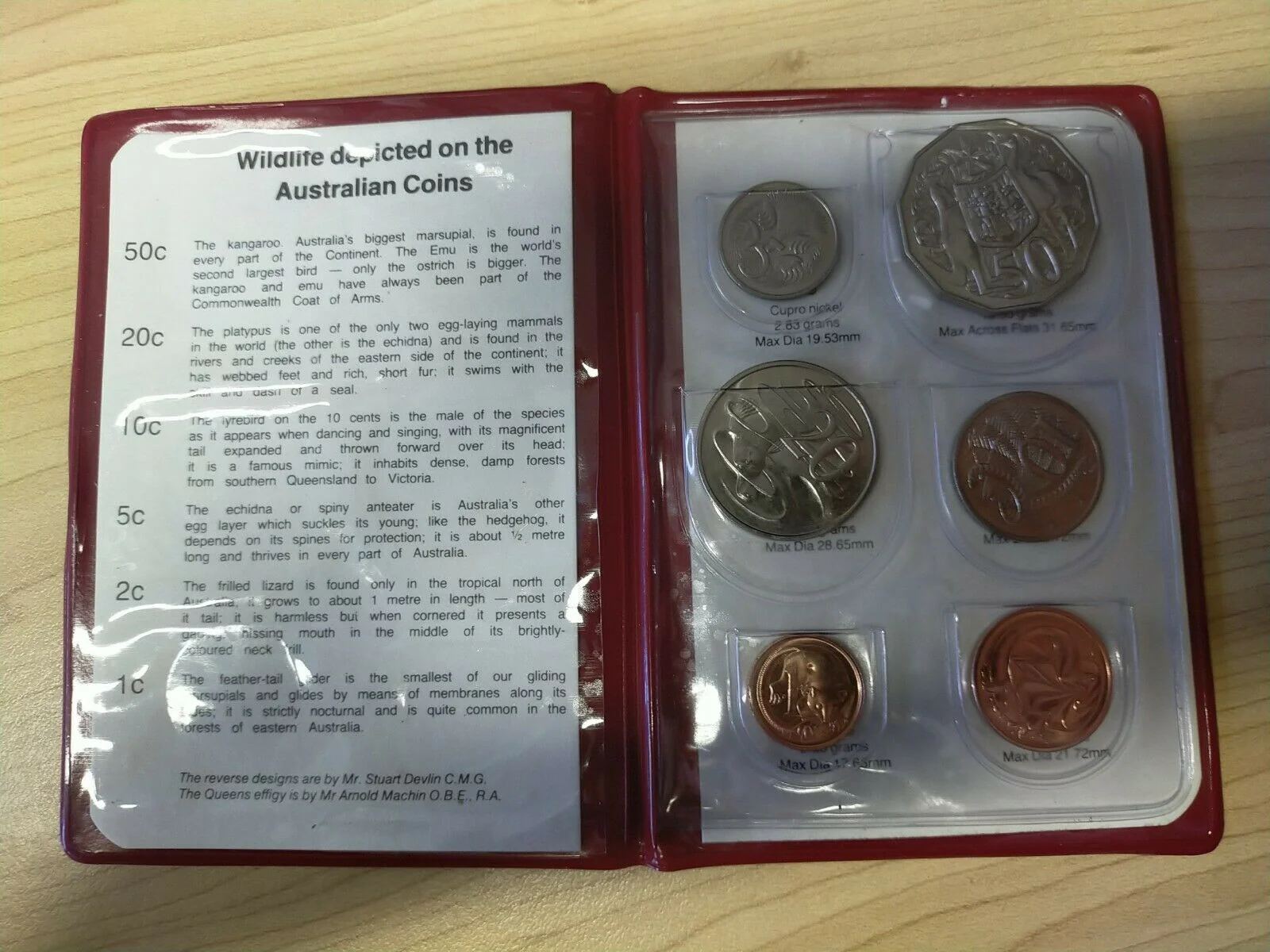 Australia 1983 Royal Australian Mint Uncirculated Coin Set - Image 3