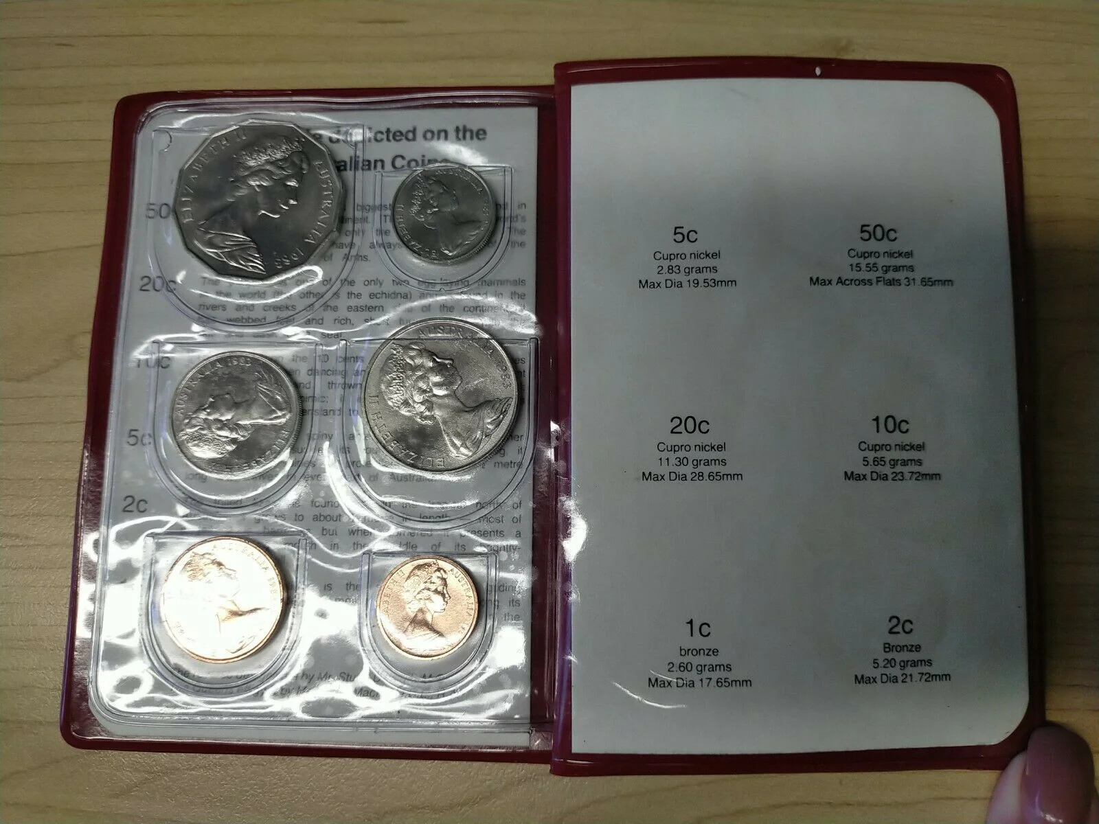 Australia 1983 Royal Australian Mint Uncirculated Coin Set - Image 4