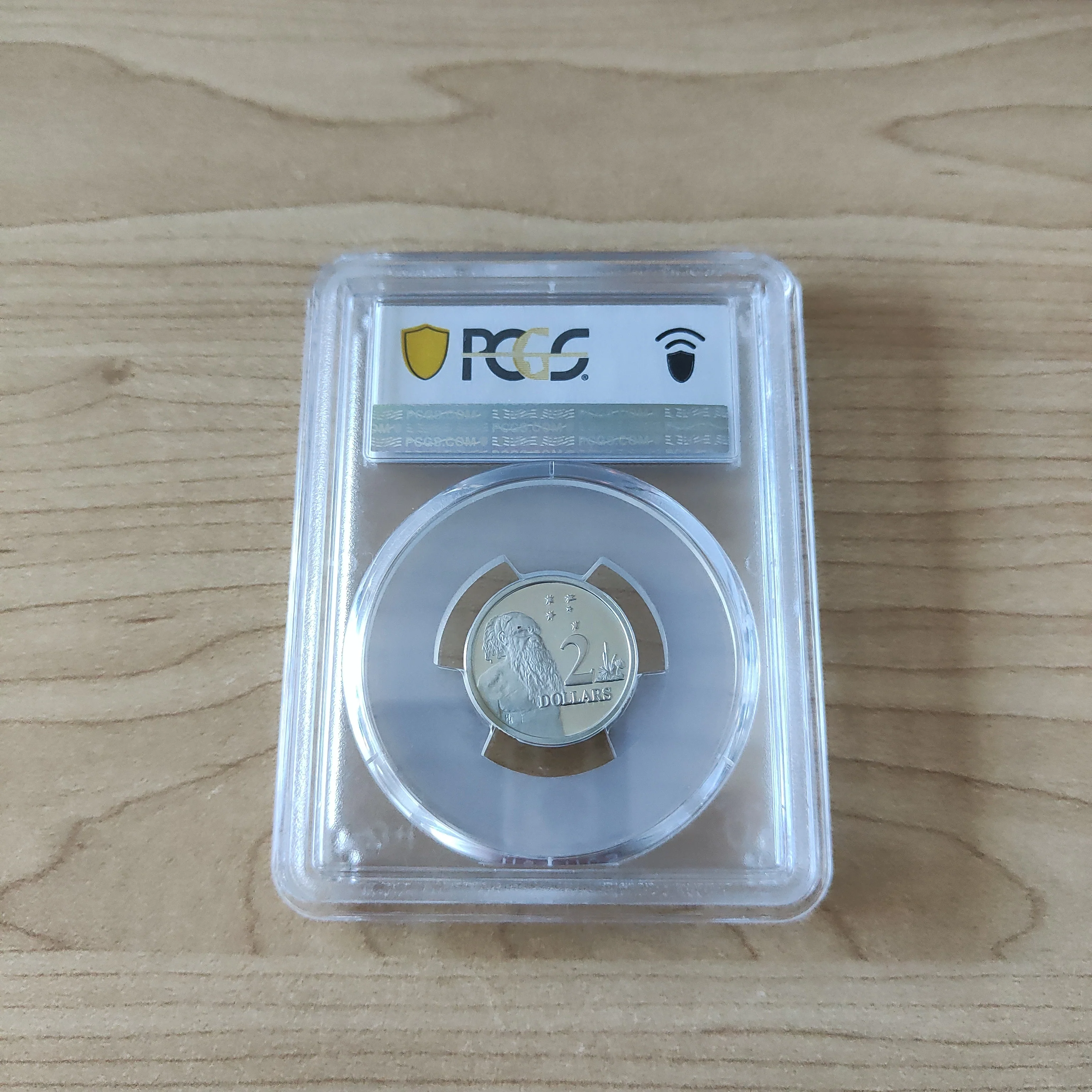 1988 $2 Proof Silver PCGS Graded PR69DCAM Slabbed Coin HIGH GRADE - Image 2