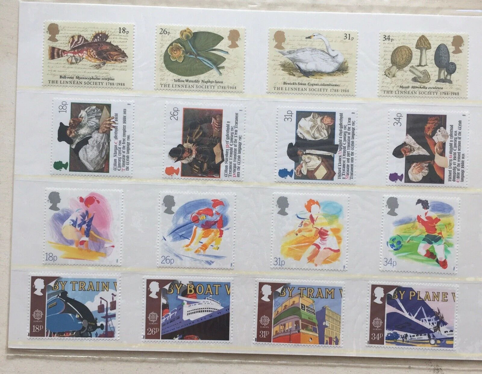 GB Great Britain 1988 Royal Mail Stamp Year Album Volume 5 Includes Years Issues. - Image 2