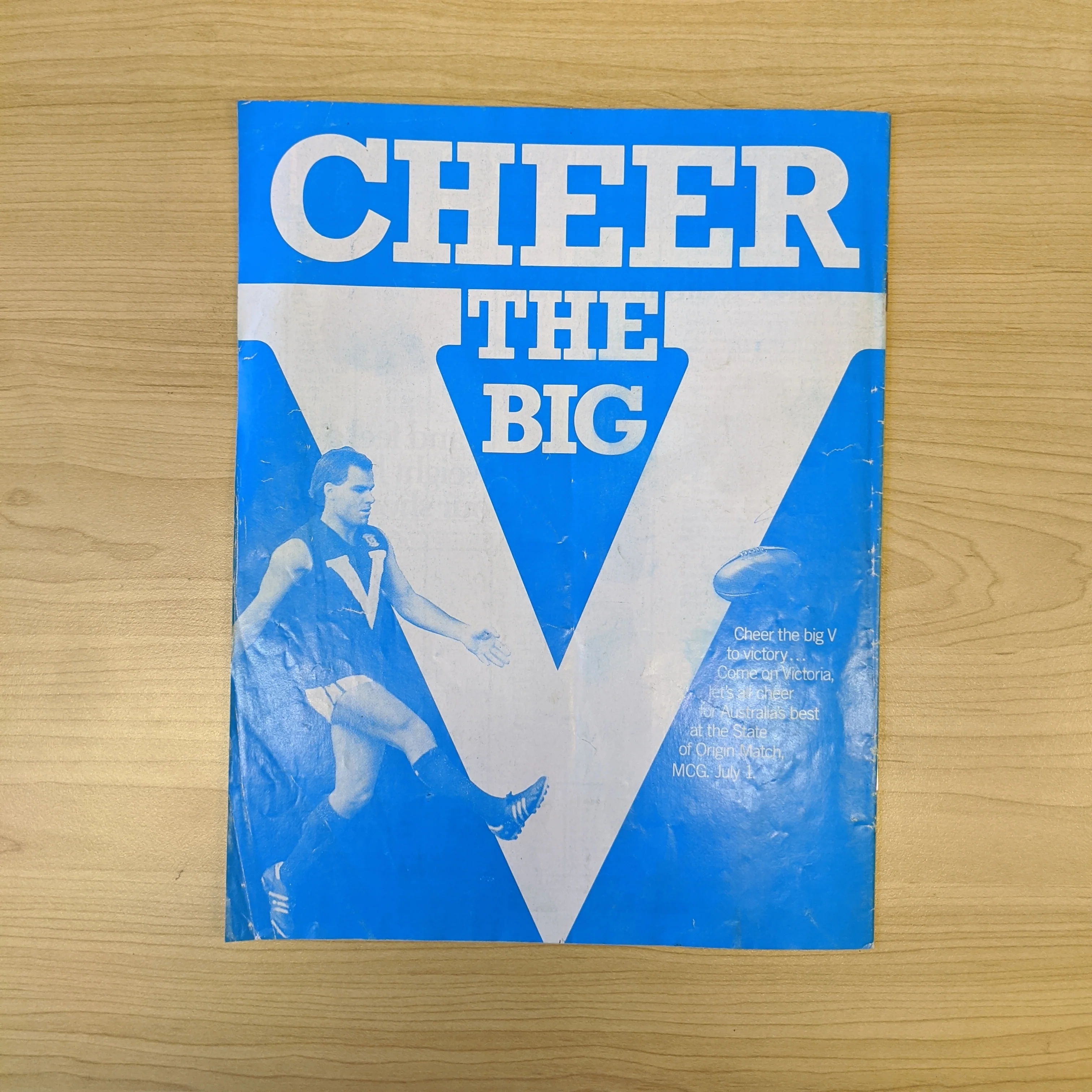 Football Record 1989 State Of Origin Victoria v South Australia - Image 3