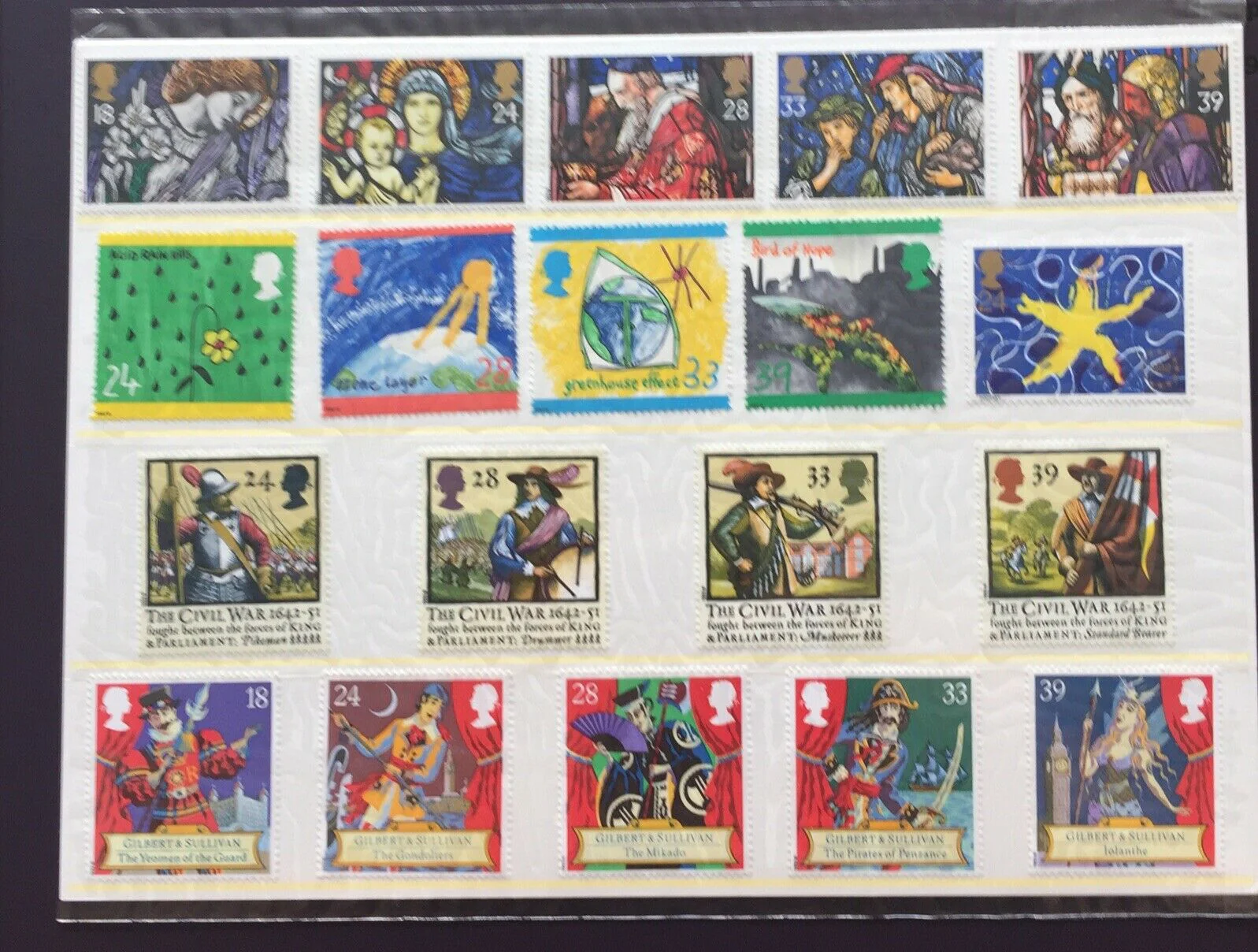 GB Great Britain 1992 Royal Mail Stamp Year Album Volume 9 Includes Years Issues. - Image 2