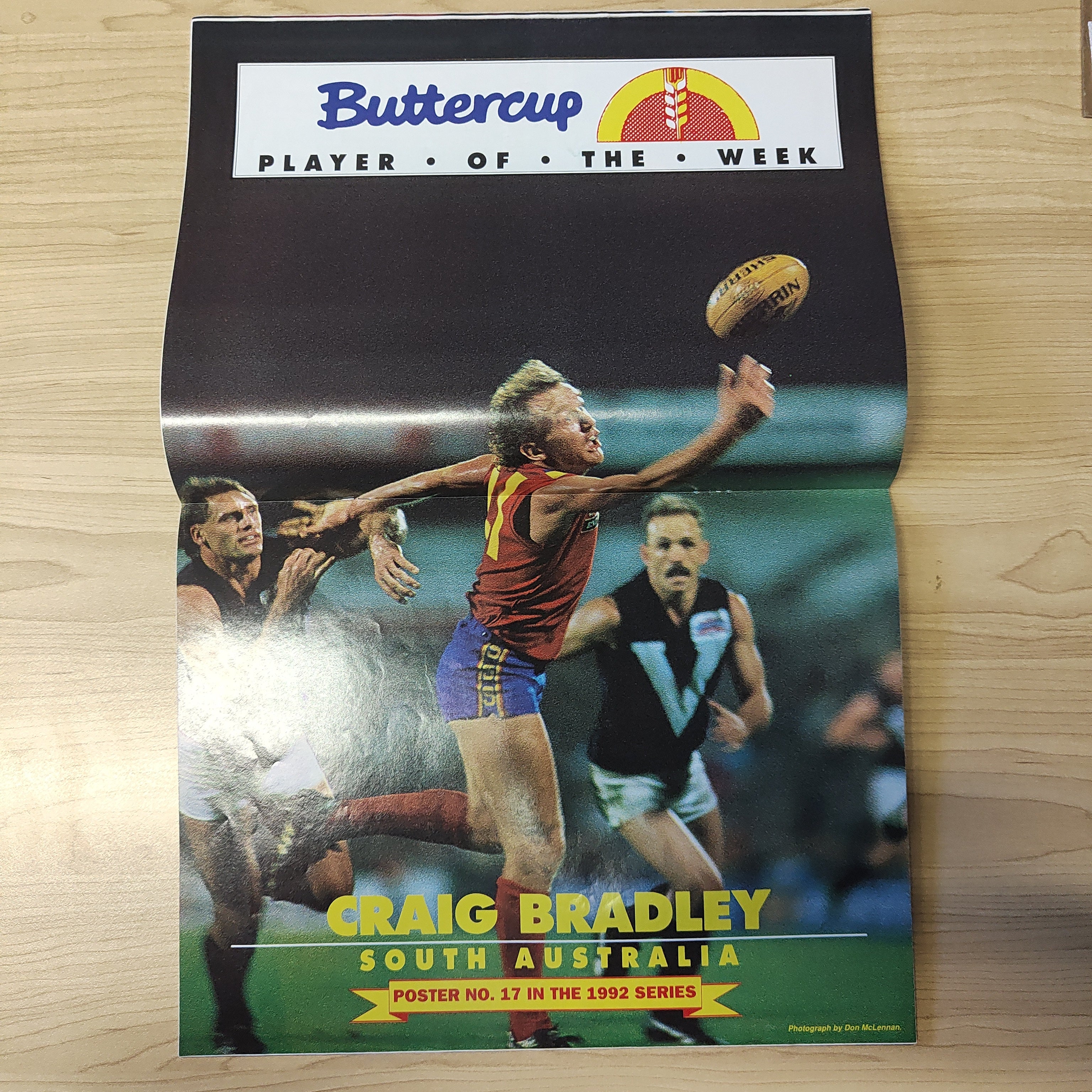 1992 July 7 South Australian Football Budget SA v Victoria State of Origin Football Record - Image 2