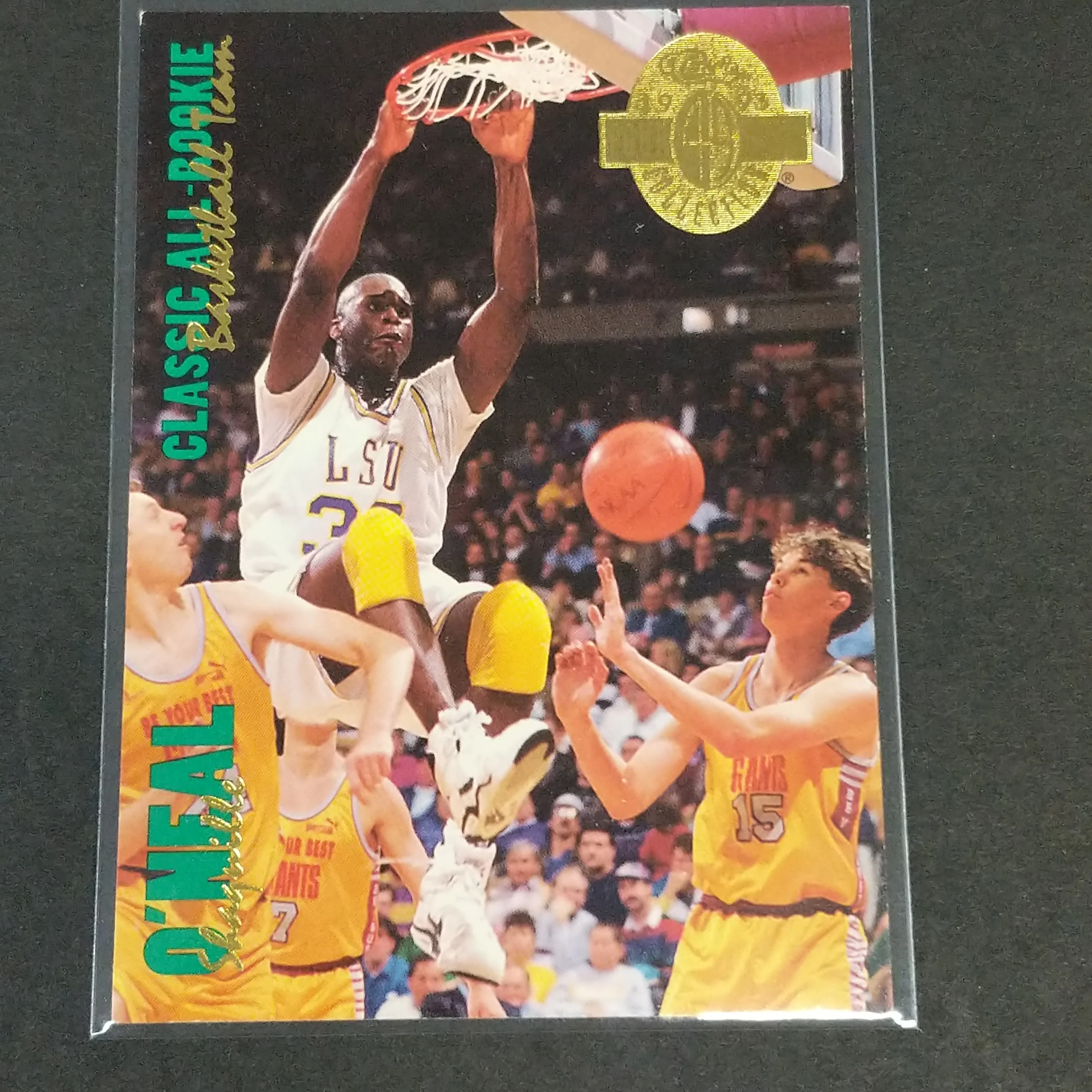 Classic Games 1993 Four Sports Shaquille O'Neal NBA Basketball Card