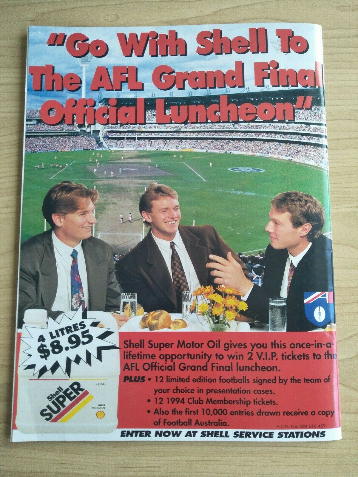 AFL 1993 Football Australia Football Record including Poster - Image 5