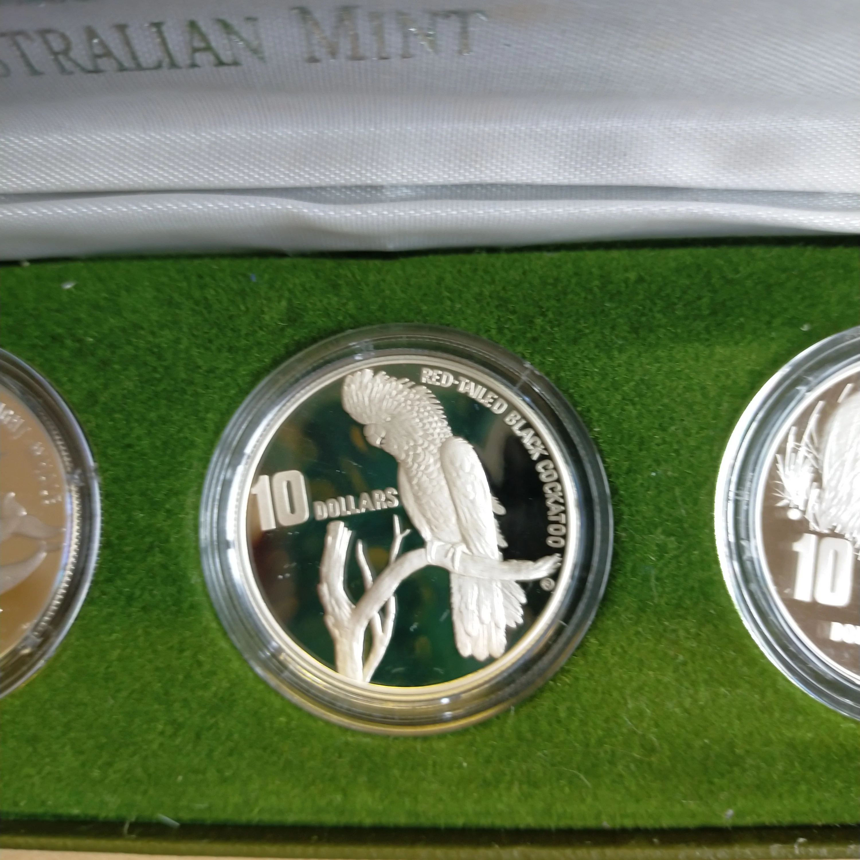 Australia 1995-98 Royal Australian Mint $10 Australia's Endangered Species Standard Proof Sterling Silver Coin Set of 4 - Image 4