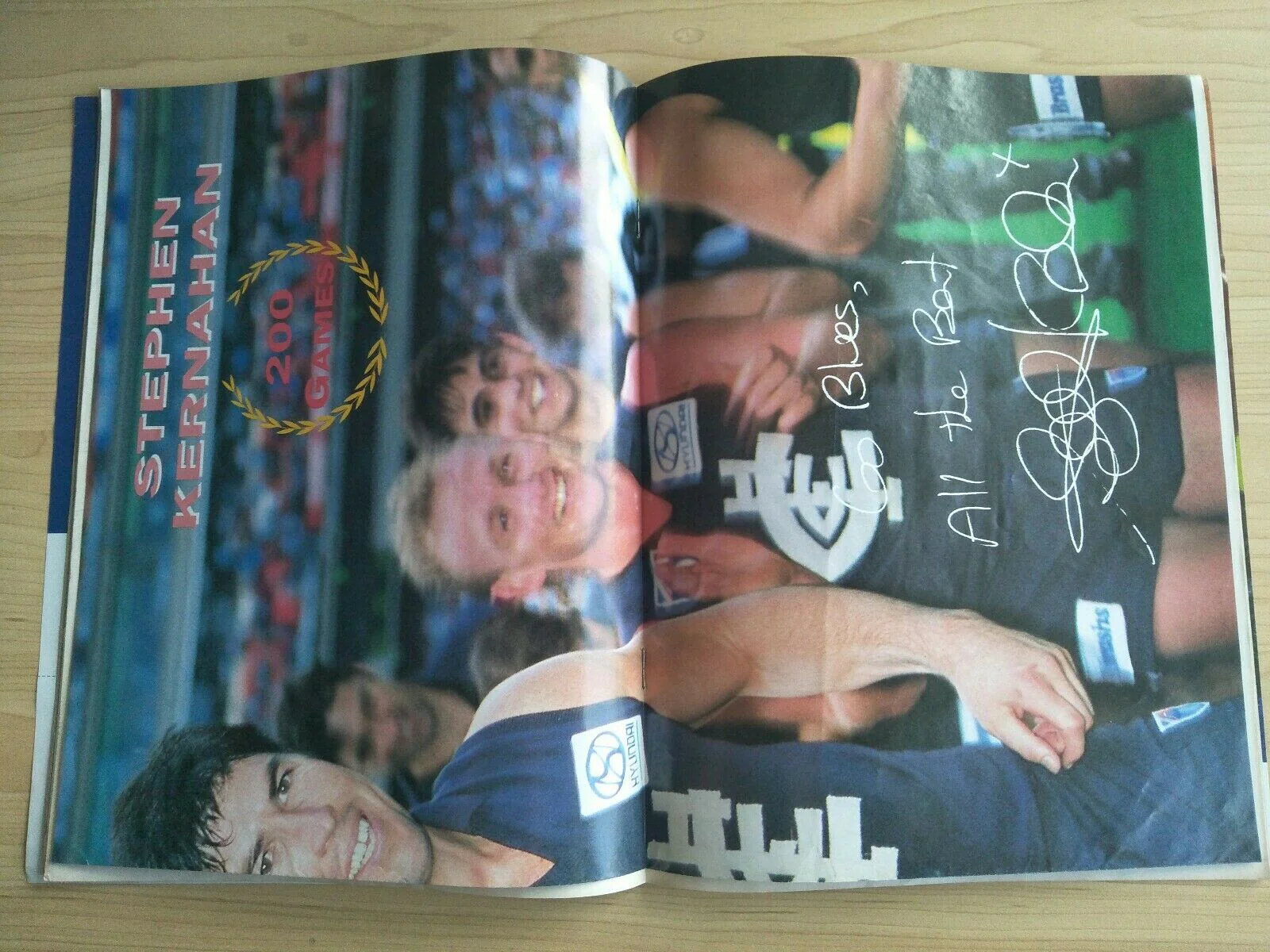 AFL 1995 Football Australia Football Magazine including Poster - Image 4