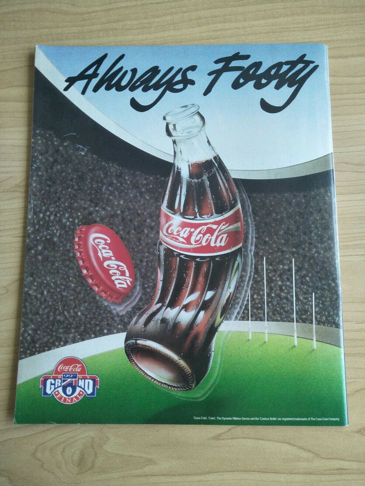AFL 1995 Qualifying Final Football Record Geelong v Footscray - Image 4
