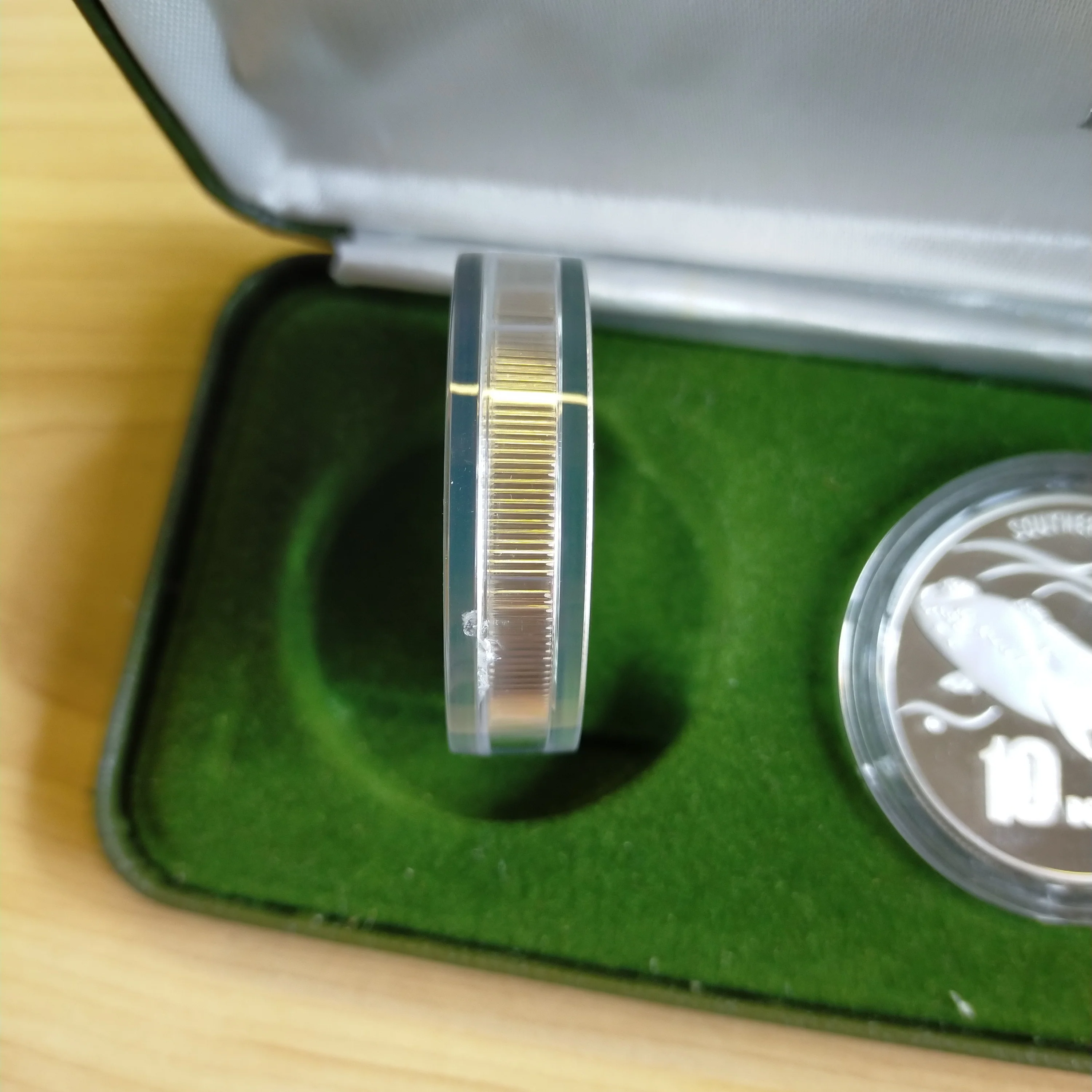 Australia 1995 - 1998 Royal Australian Mint $10 Australia's Endangered Species 4 x $10 Piedfort Sterling Silver Coin Set - Image 6