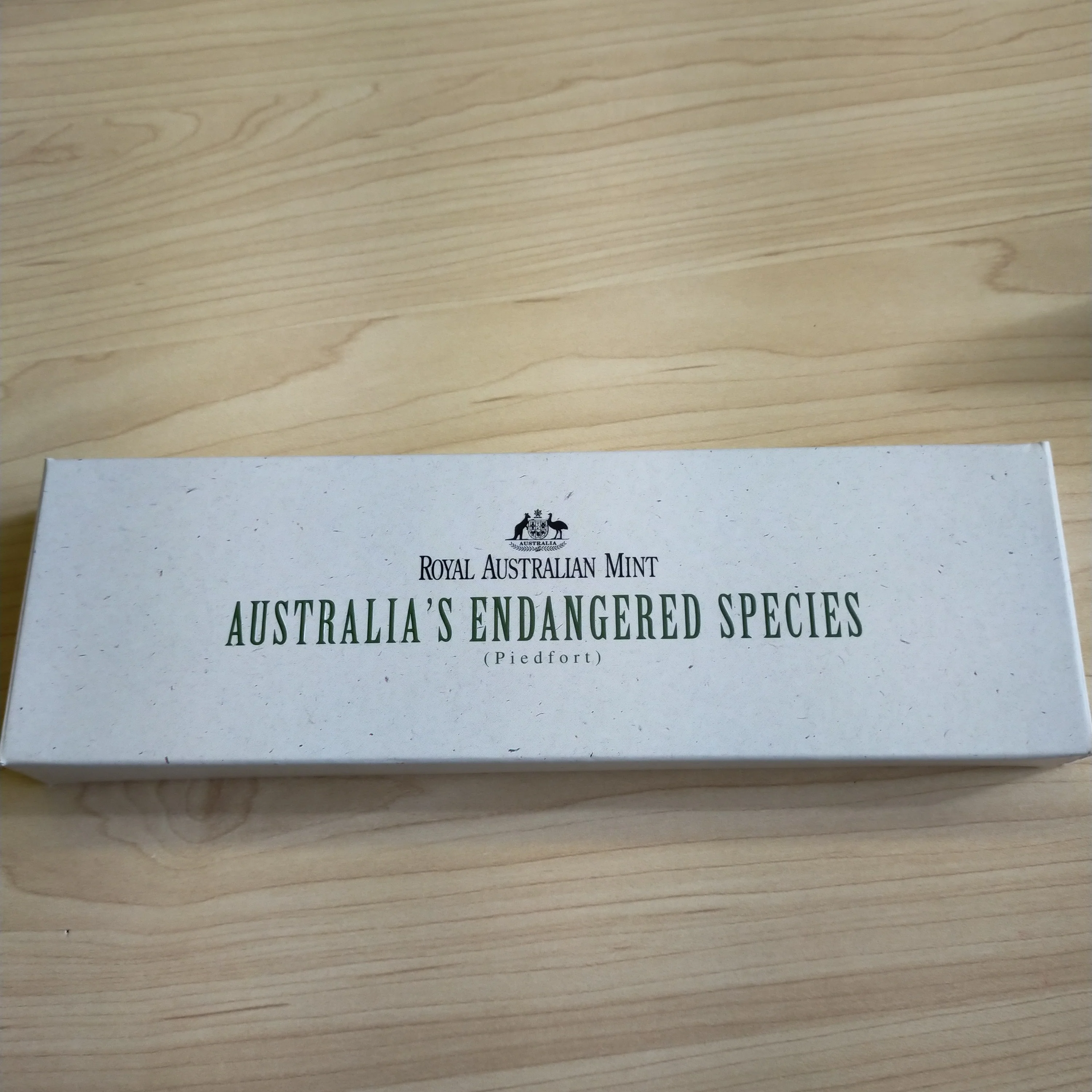 Australia 1995 - 1998 Royal Australian Mint $10 Australia's Endangered Species 4 x $10 Piedfort Sterling Silver Coin Set - Image 7