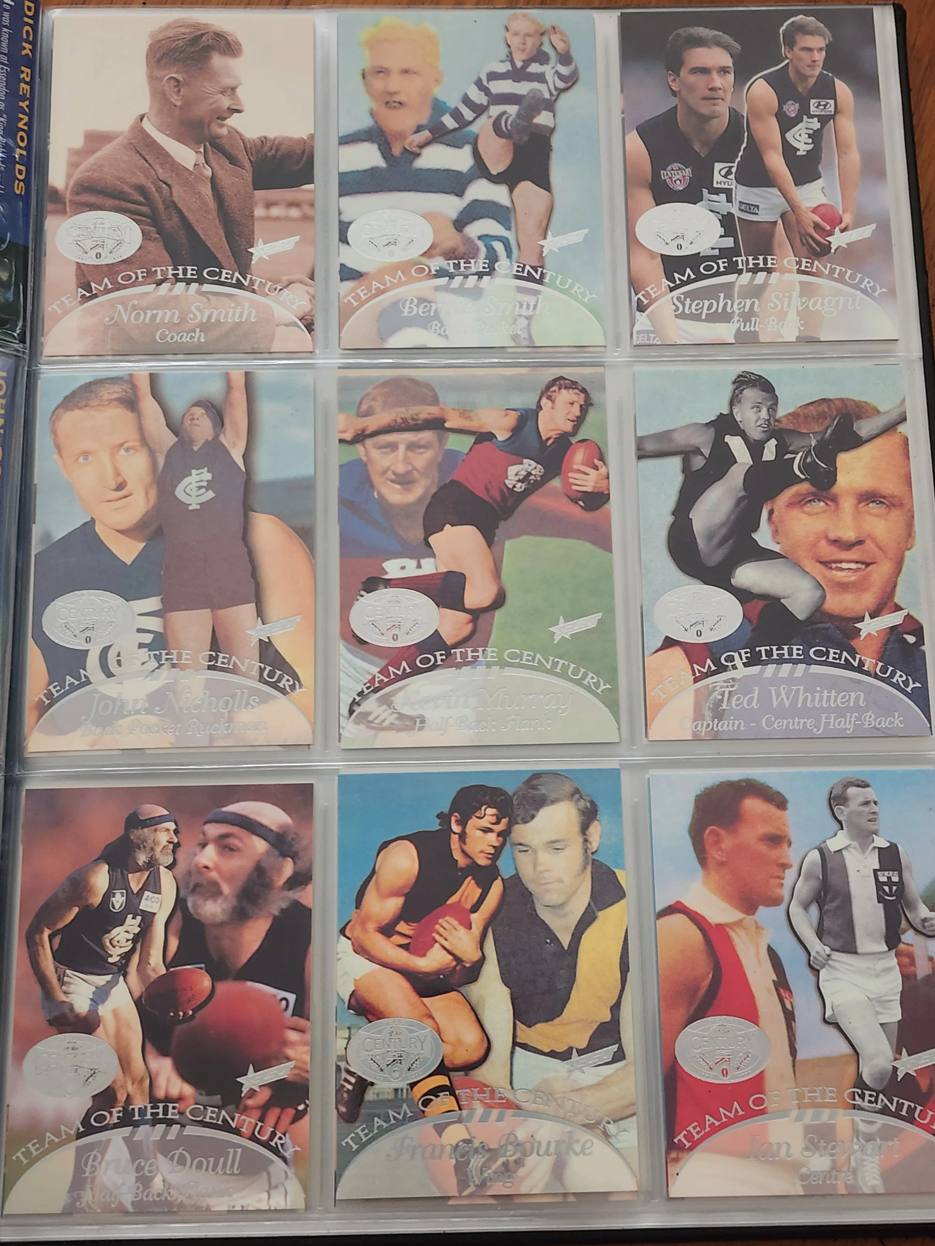 1996 AFL Hall Of Fame Platinum Set Inc Triple Brownlow Signature card (Dick Reynolds, Ian Stewart, Bob Skilton) - Image 6