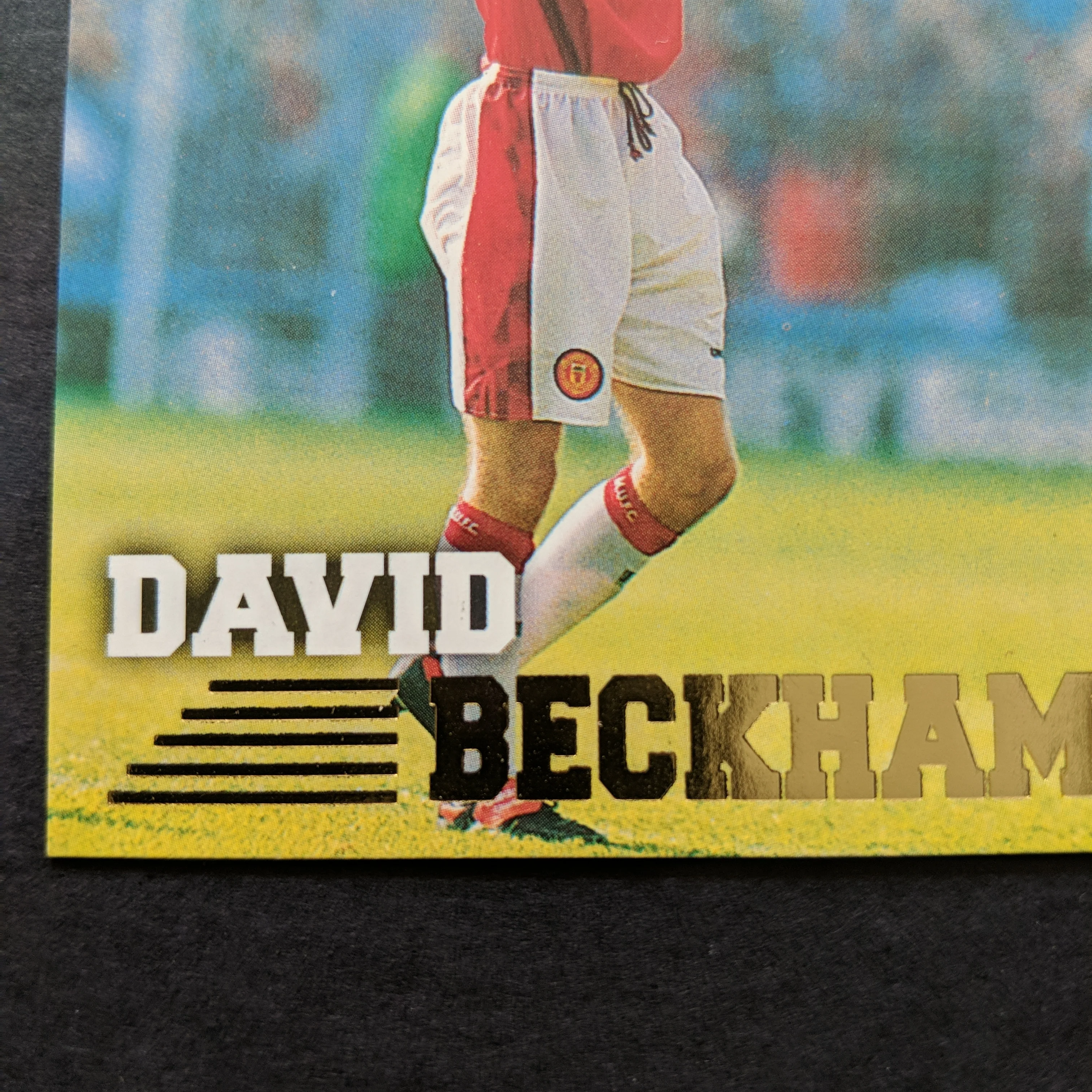 Soccer Merlin 1996 Premier Gold David Beckham Rookie Card Manchester United - Image 4