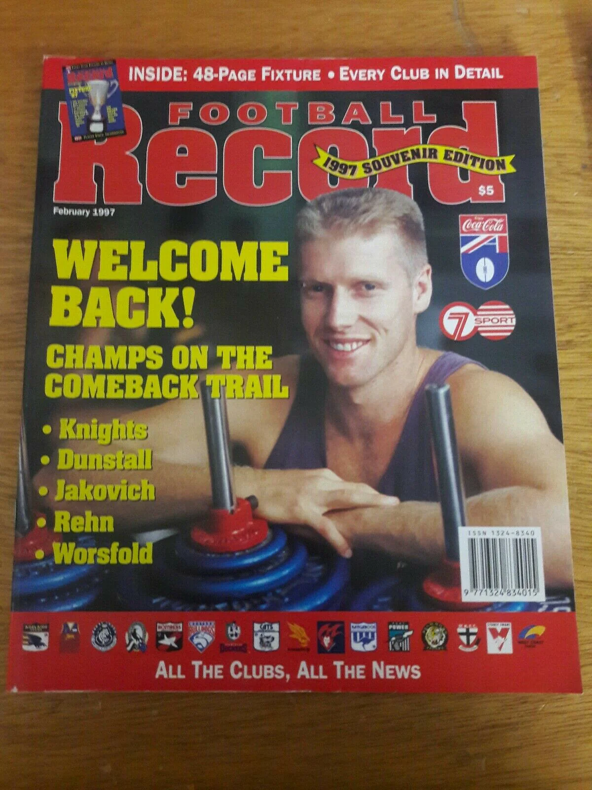 1997 February Almanac Football Record