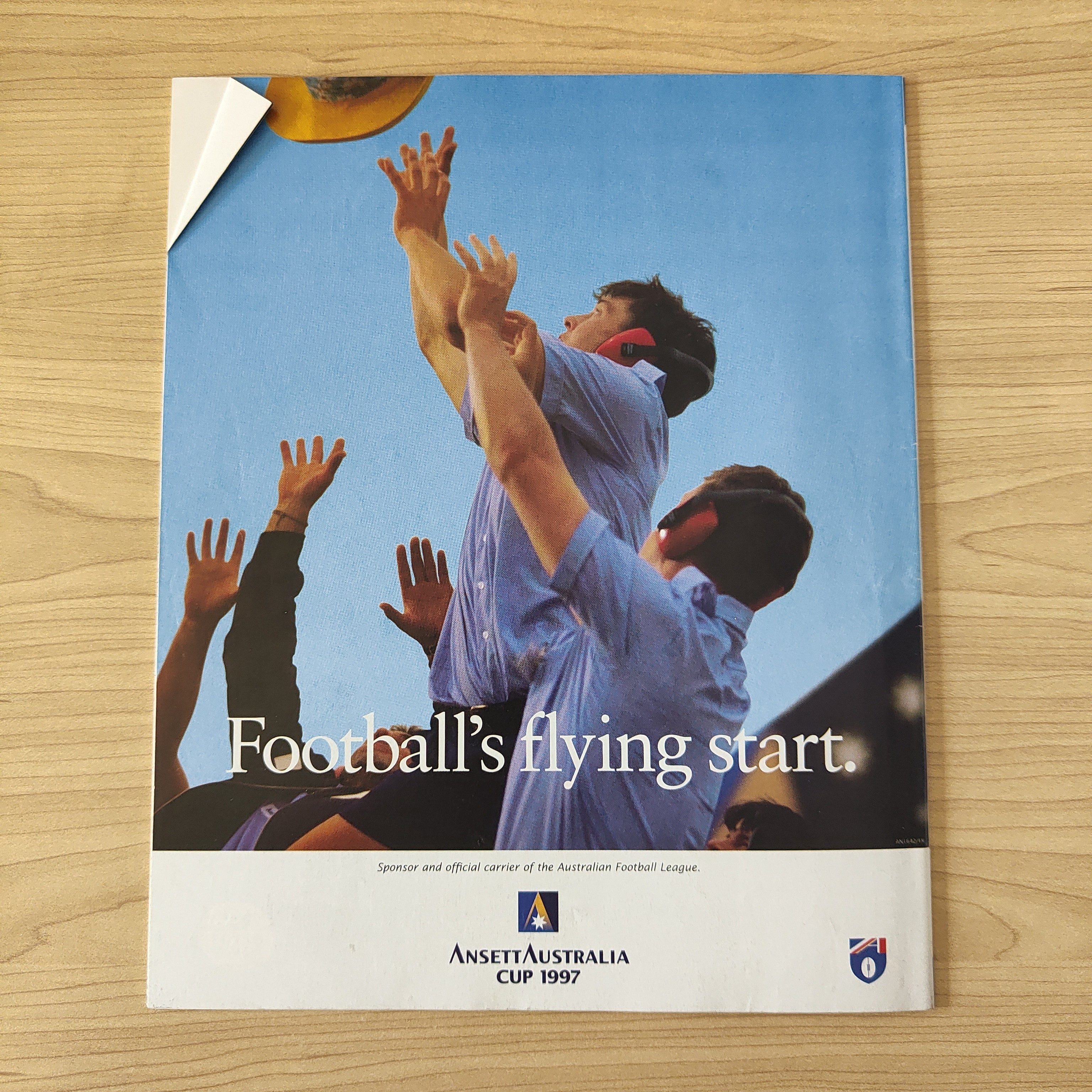 1997 February-March Ansett Australia Cup Football Record - Image 10