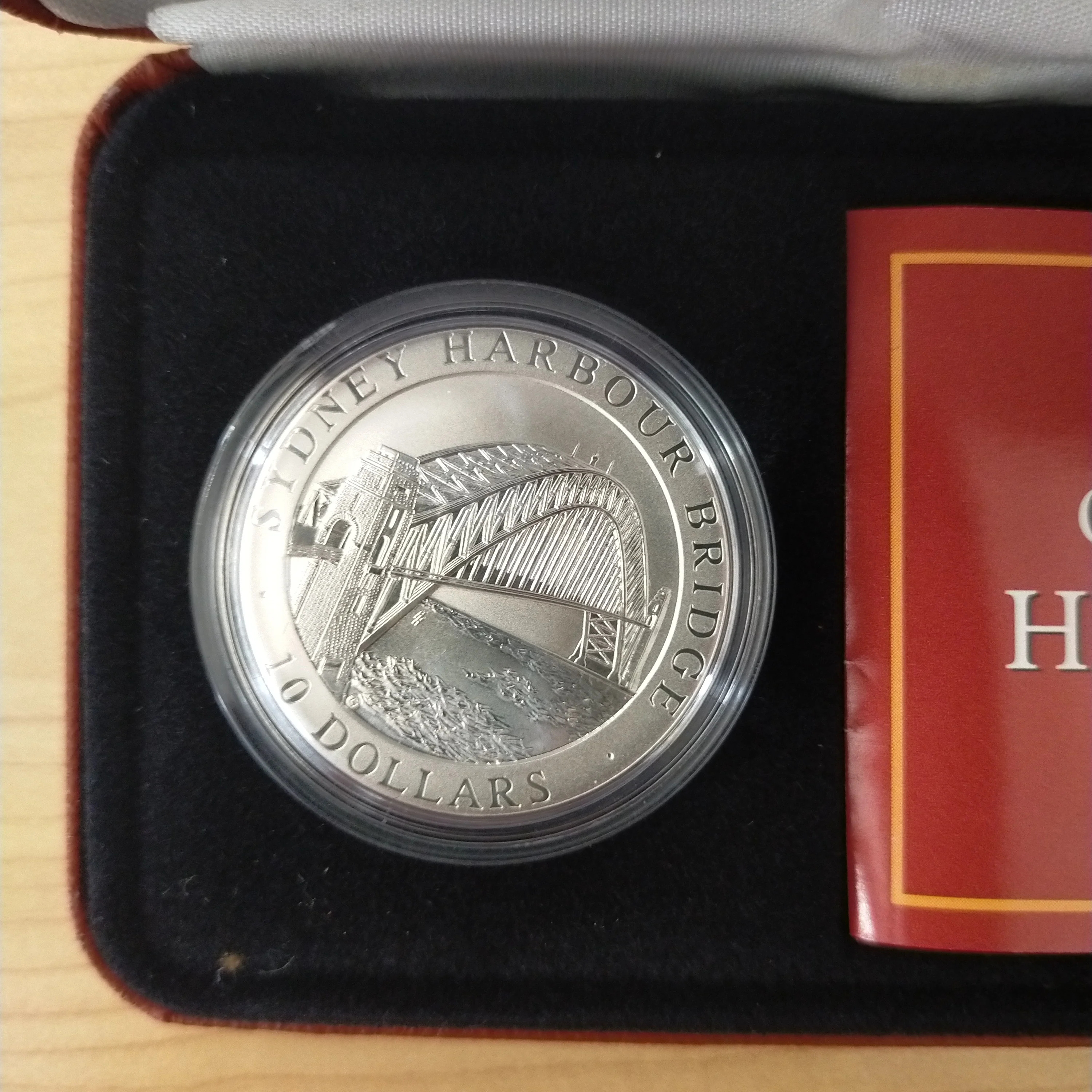 Australia 1997 Royal Australian Mint $10 Coins of the Harbour City Sydney Australia .999 Proof Silver Coin set of 2 - Image 2