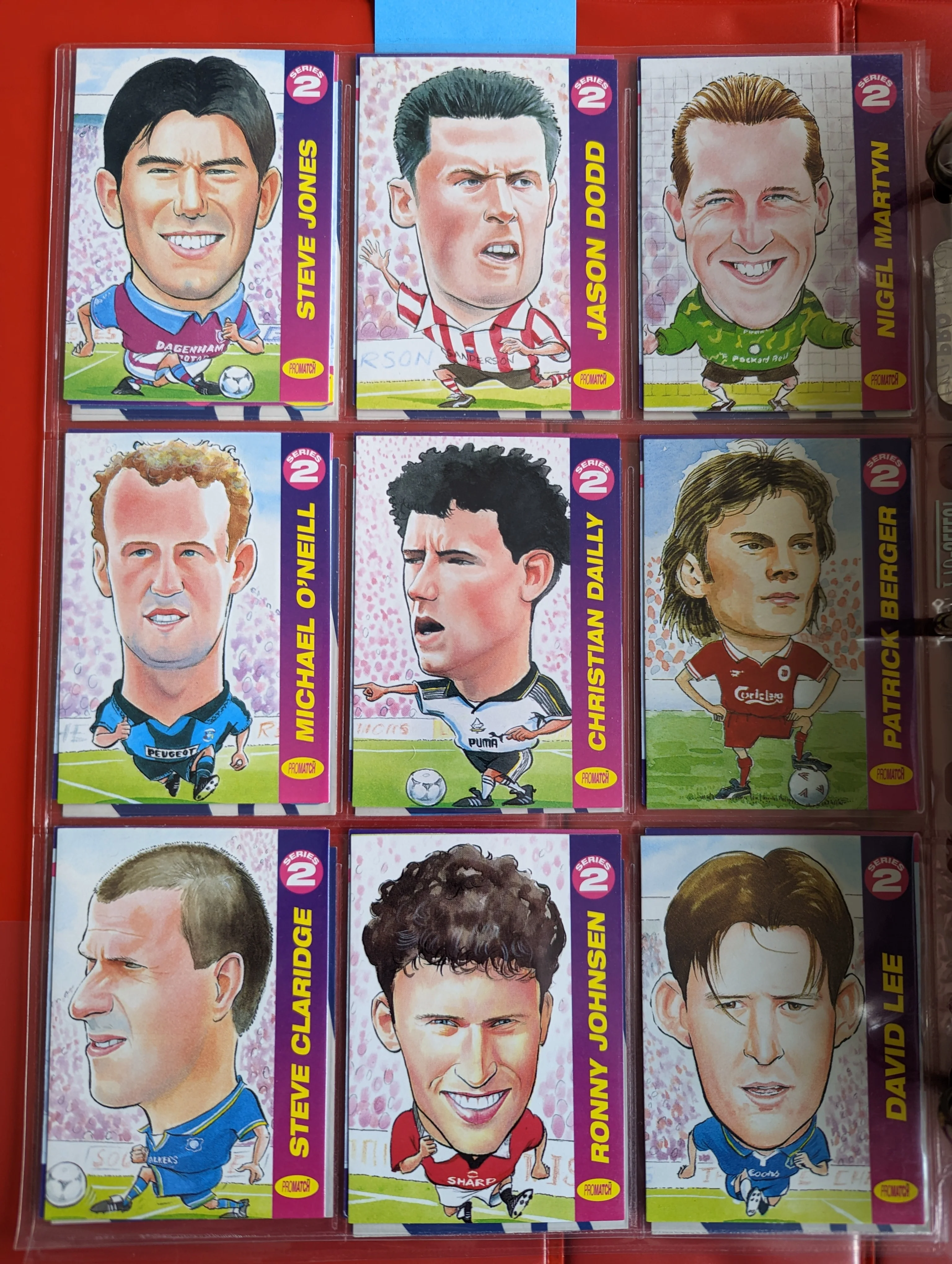 1997 Soccer Football Promatch Series 2 Card Set - Image 2