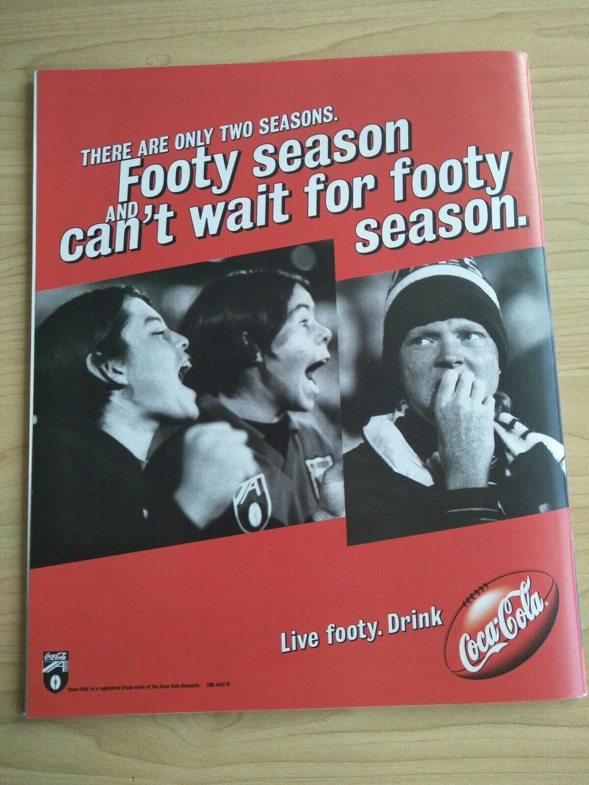 1997 Souvenir Edition Season In Review AFL Football Record - Image 3