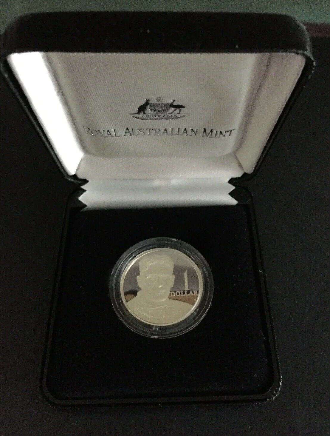 1998 Howard Florey $1 Silver Proof Coin