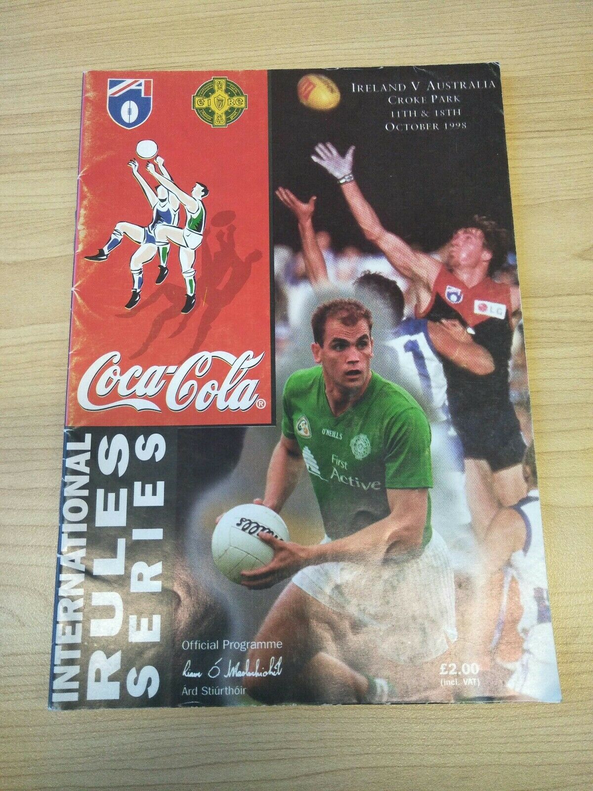 1998 International Rules Record Ireland v Australia (Ireland Edition)