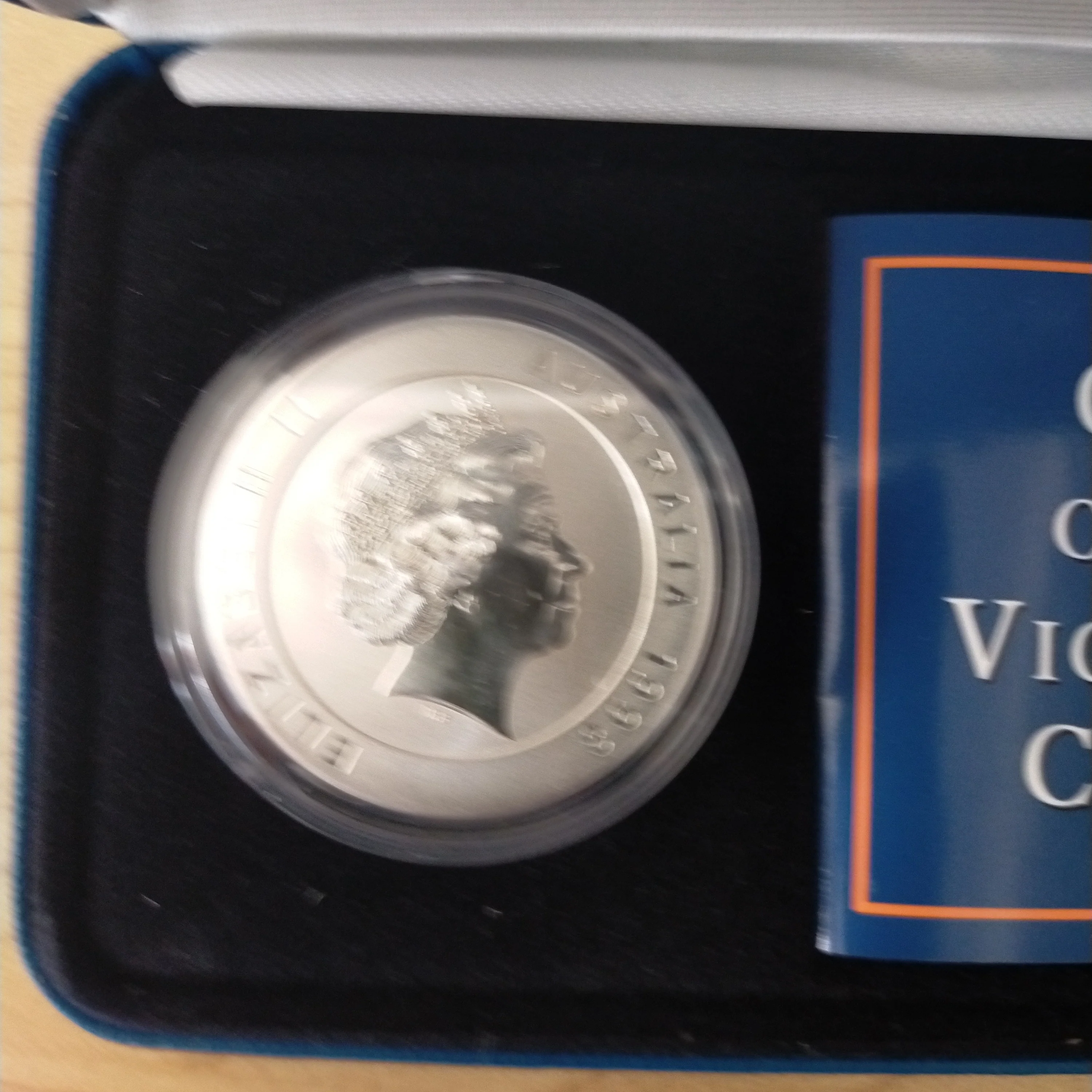 1998 Royal Australian Mint set of 2 $10 Coins of the Victorian Capital Proof Silver Coins - Image 4