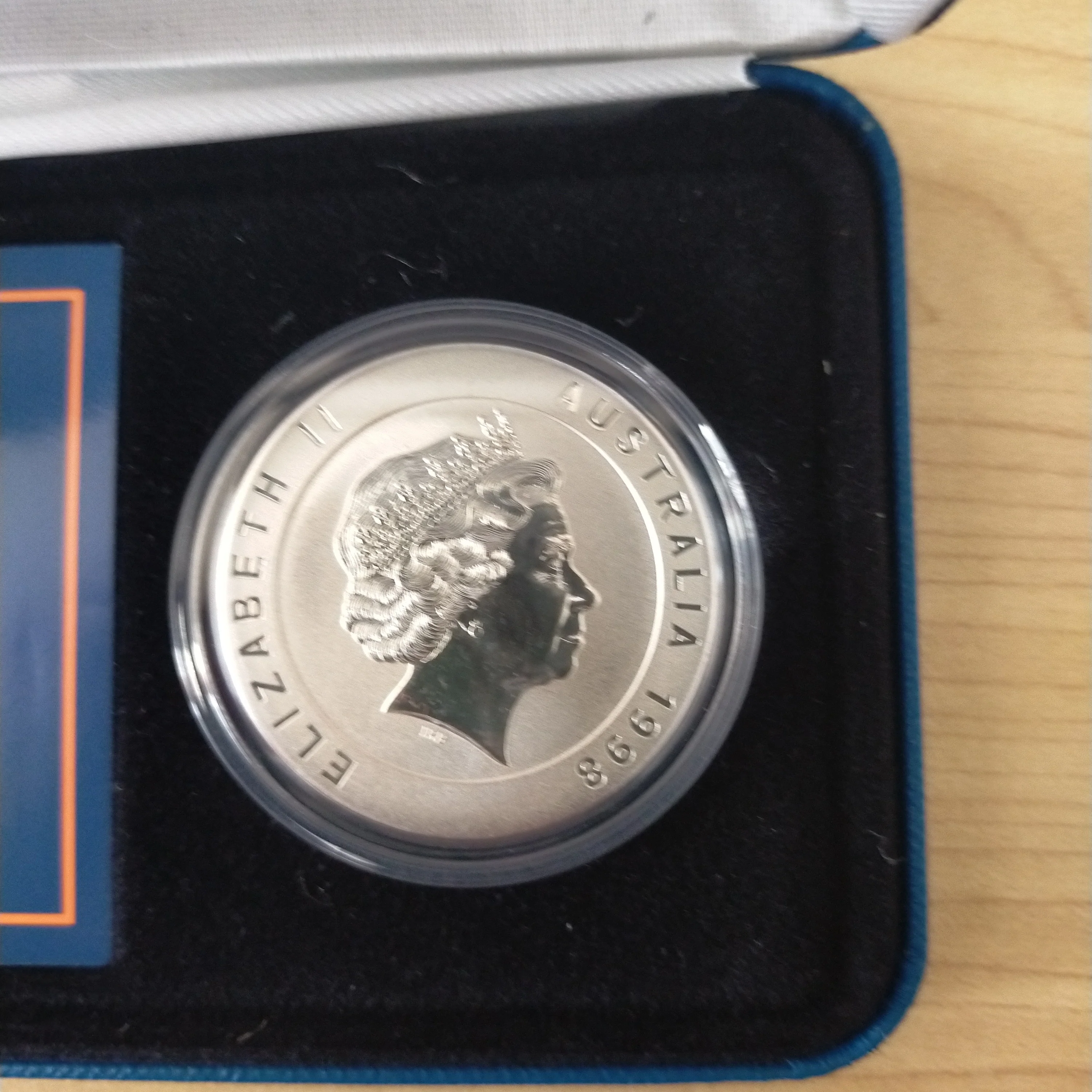 1998 Royal Australian Mint set of 2 $10 Coins of the Victorian Capital Proof Silver Coins - Image 5
