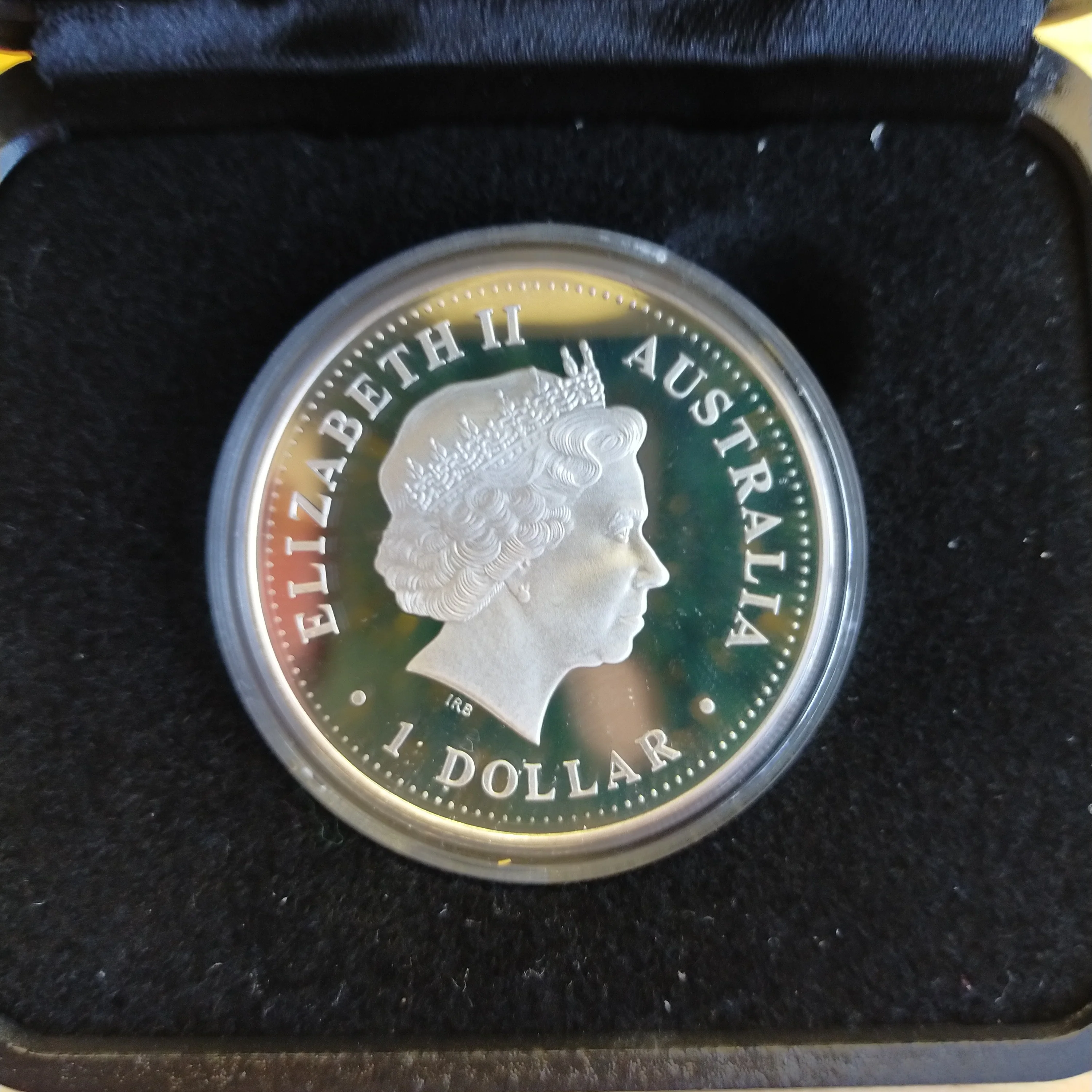 Australia 2000 Perth Mint $1 The Australian 2000 Silver Millennium Coin 1oz .999 Proof Silver Coin - Image 3