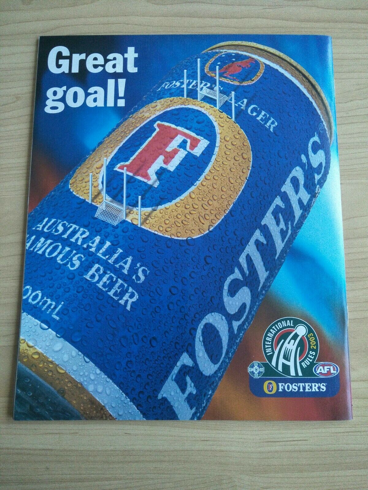 2001, 2003 Foster's International Rules Record Lot Of 2 - Image 7
