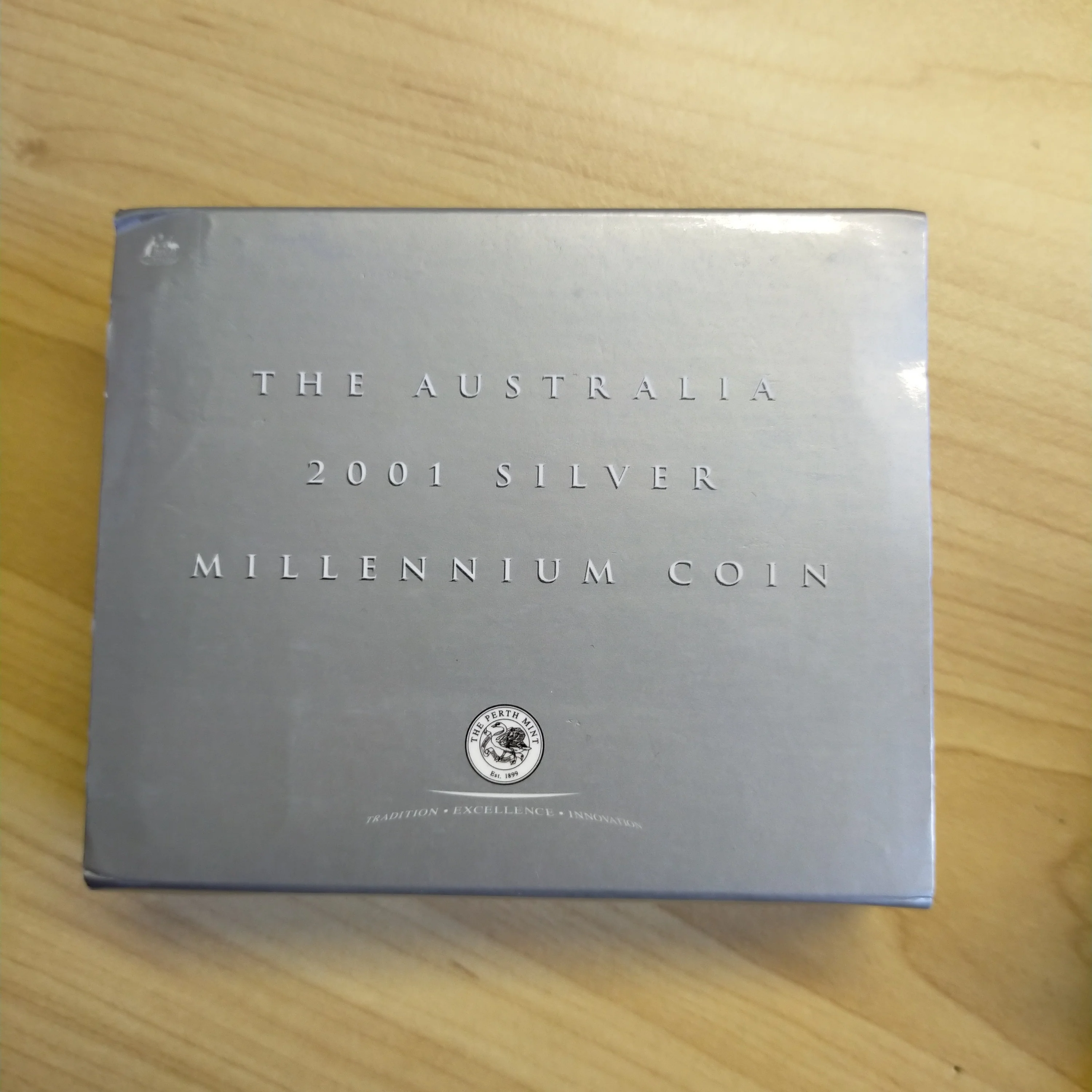 2001 Perth Mint $1 The Australian 2001 Silver Millennium Coin 1oz .999 Proof Silver Coin - Image 6