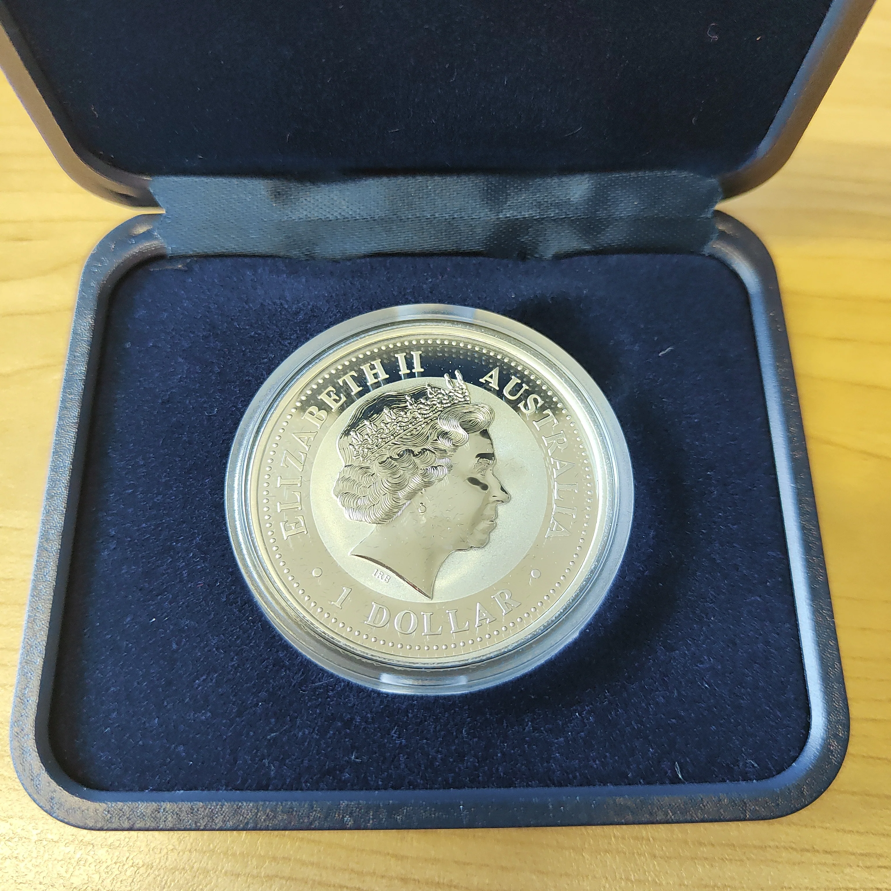 Australia 2001 Perth Mint One dollar $1 The Australian Kookaburra Centenary of Federation Privy Mark 1oz .999 Silver Coin - Image 3
