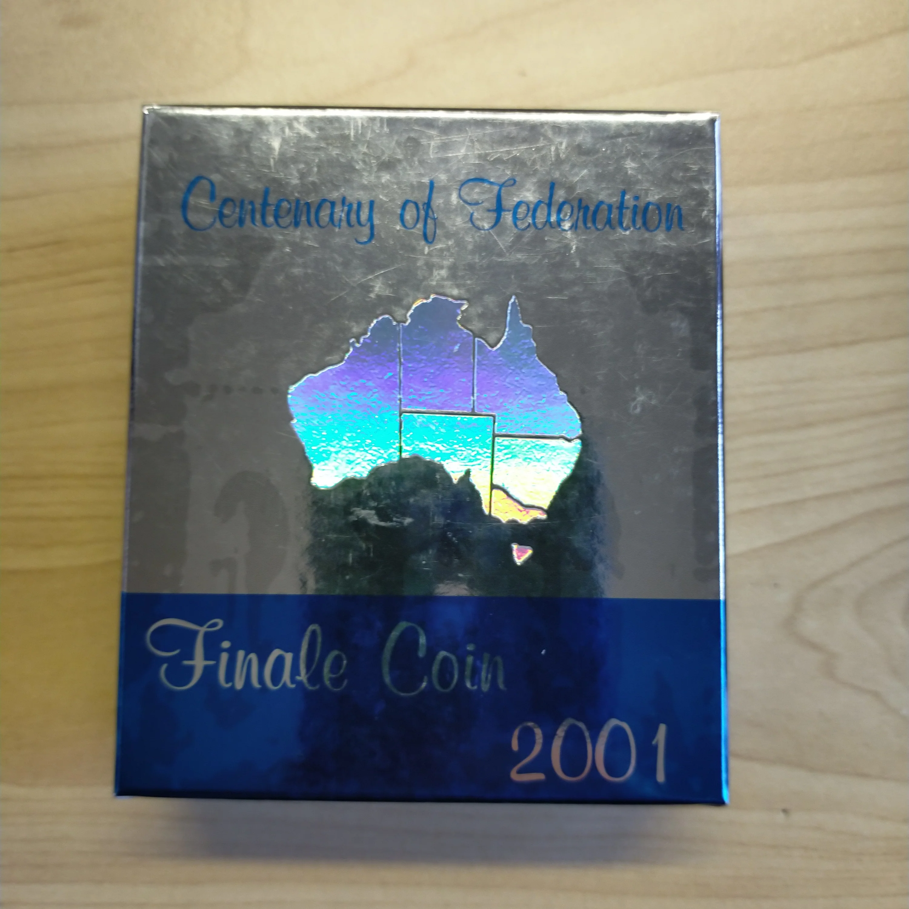 2001 Royal Australian Mint $5 Centenary Of Federation Finale Coin 1oz .999 Proof Silver Coin - Image 4
