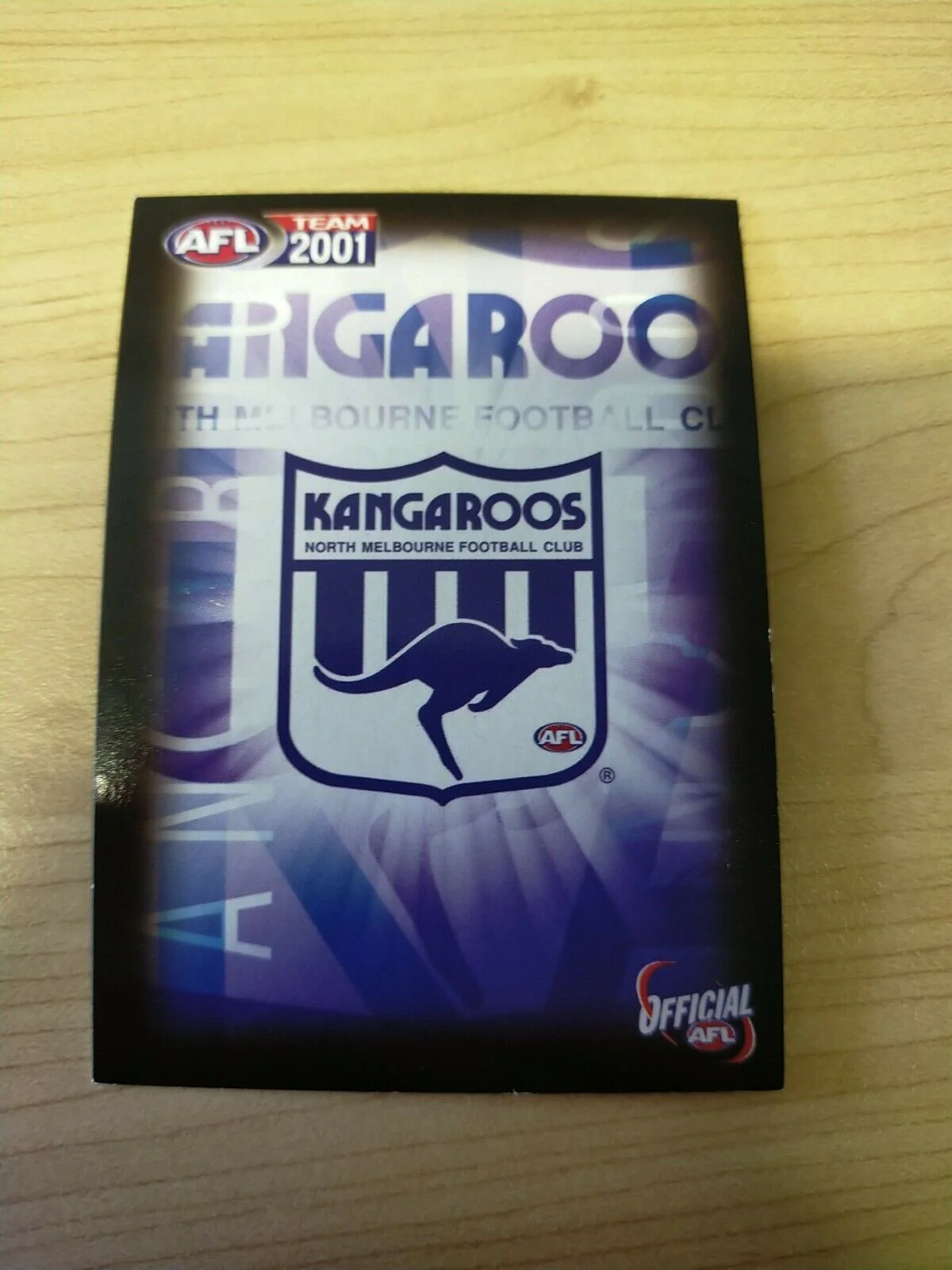 2001 Teamcoach Gold Prize Card North Melbourne 272 Corey McKernan - Image 2