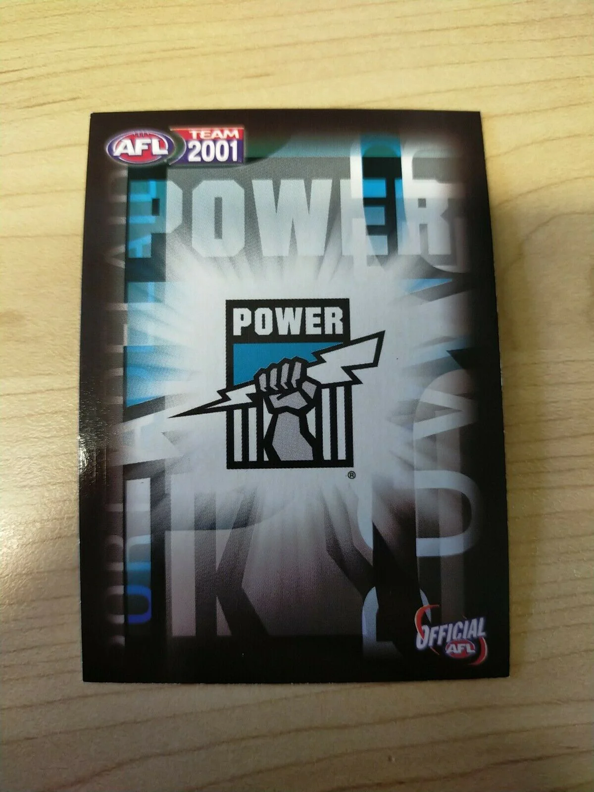 2001 Teamcoach Gold Prize Card Port Adelaide 295 Matthew Primus - Image 2