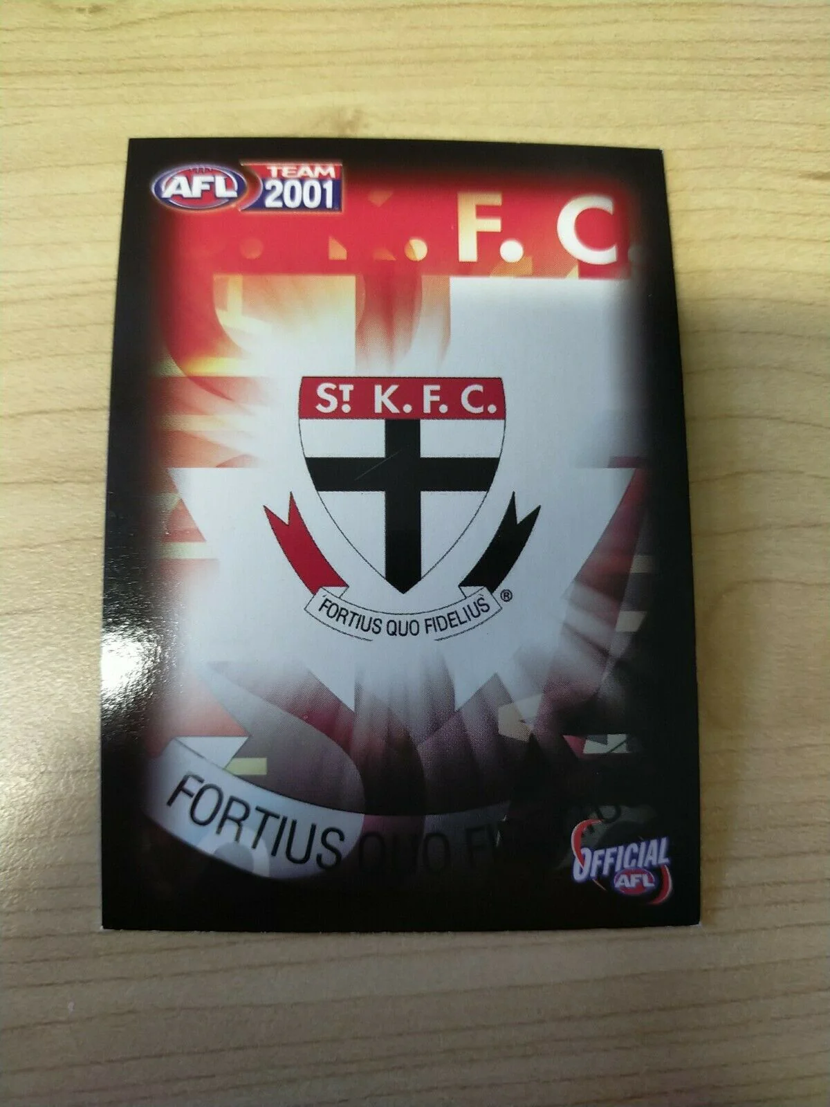 2001 Teamcoach Gold Prize Card St Kilda 251 Andrew Thompson - Image 2