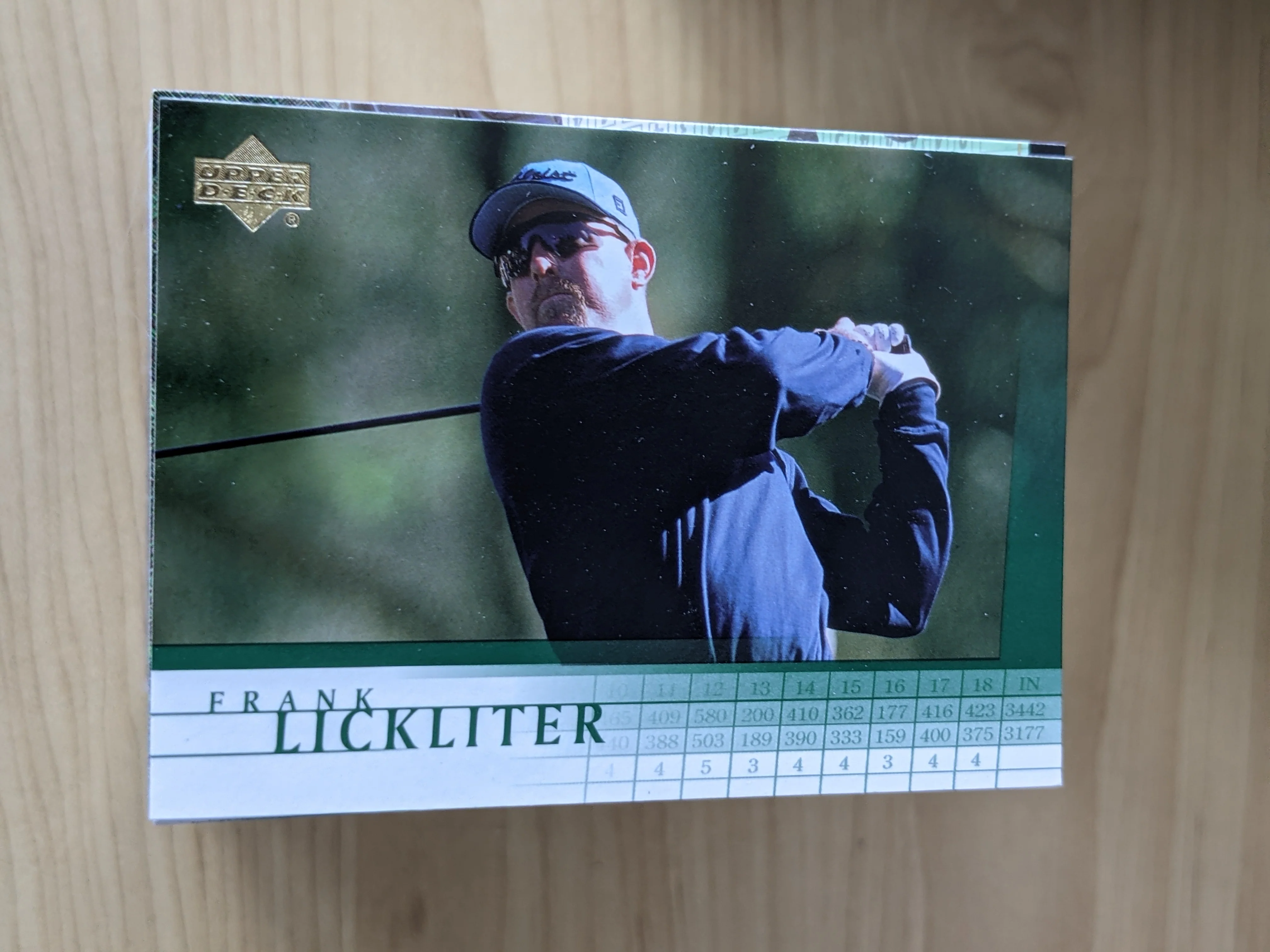 2001 Upper Deck Golf Set Including Tiger Woods Rookie Card - Image 3