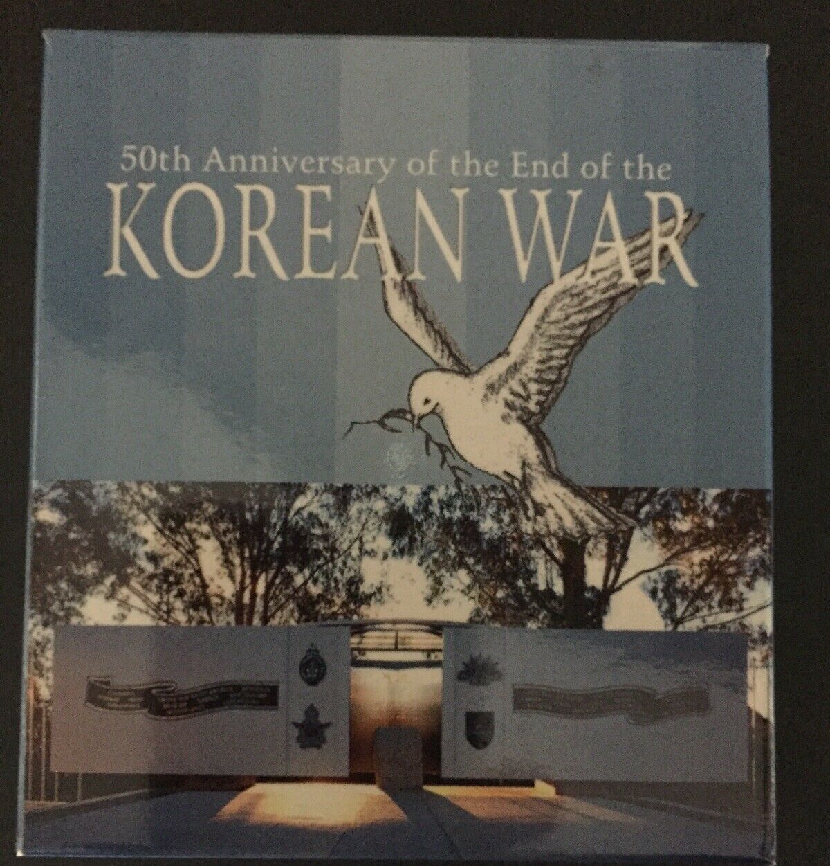 Australia 2003 Royal Australian Mint $1 Korean War $1 Silver  Proof Coin - Image 2