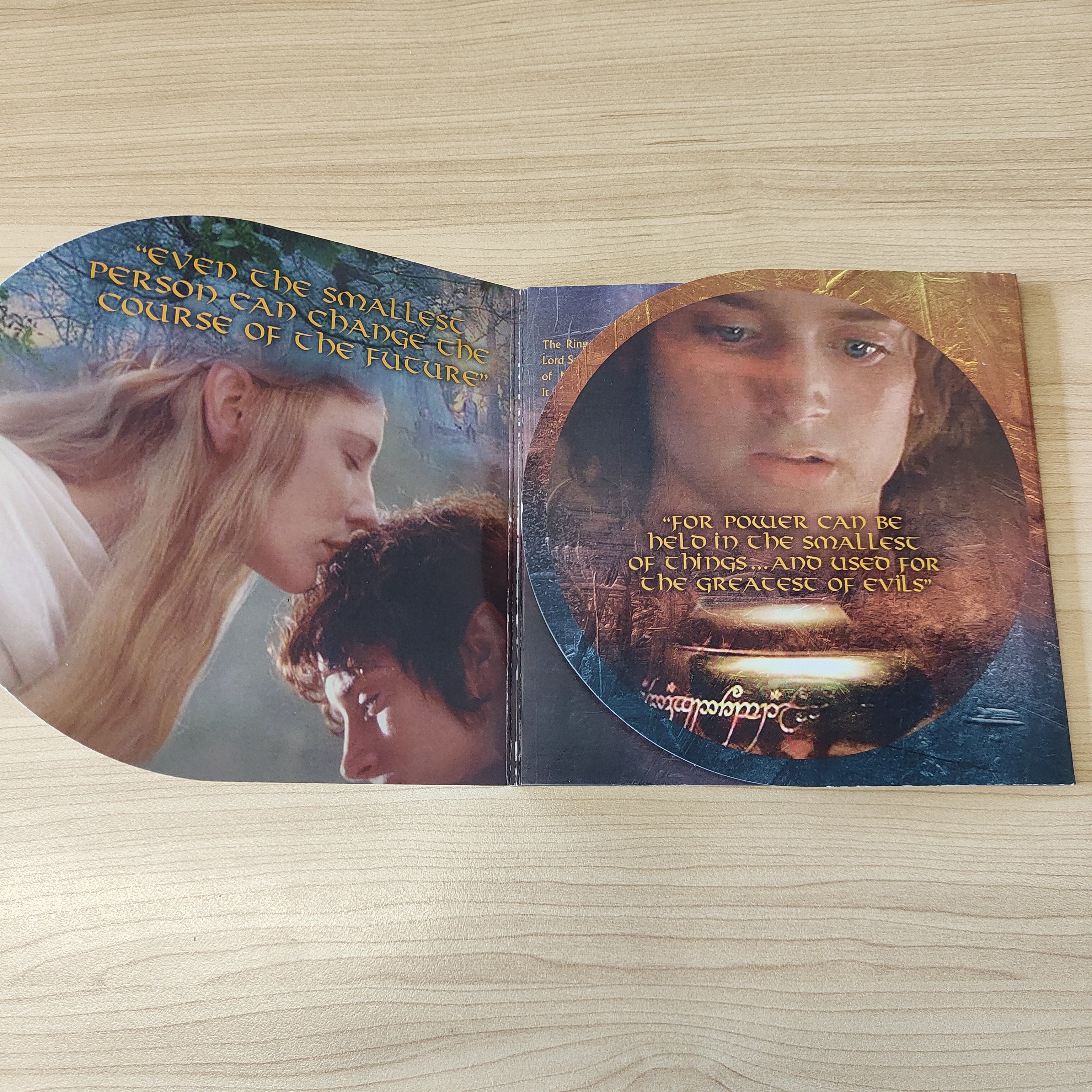 New Zealand 2003 Lord of the Rings The Ring of Power Coin in Folder - Image 2