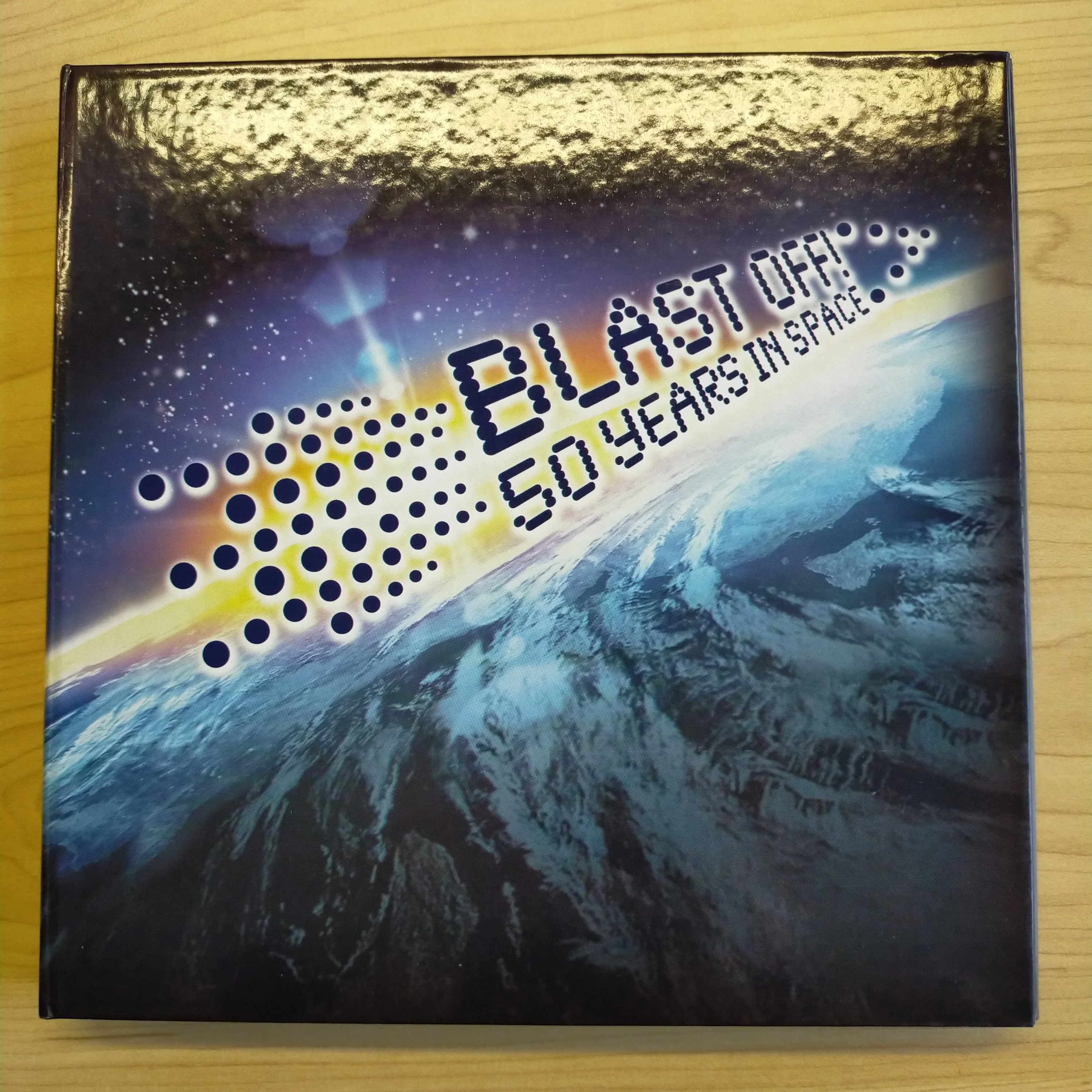 Australia 2004 Perth Mint Australia Post Blast Off 50 Years In Space $1 1oz .999 Silver Proof Coin and Stamp Set