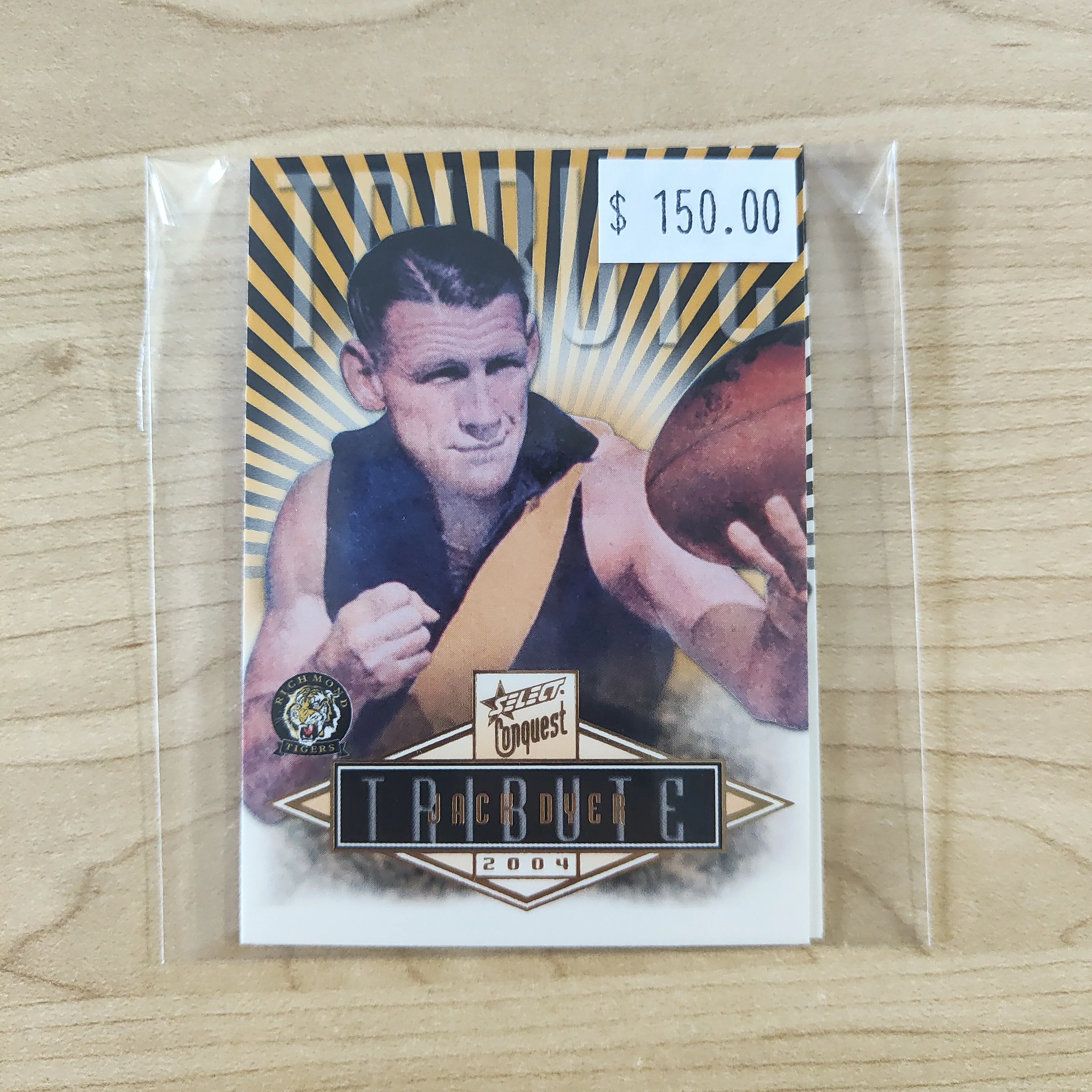 2004 Select AFL Conquest Tribute Card Set of 3 Cards