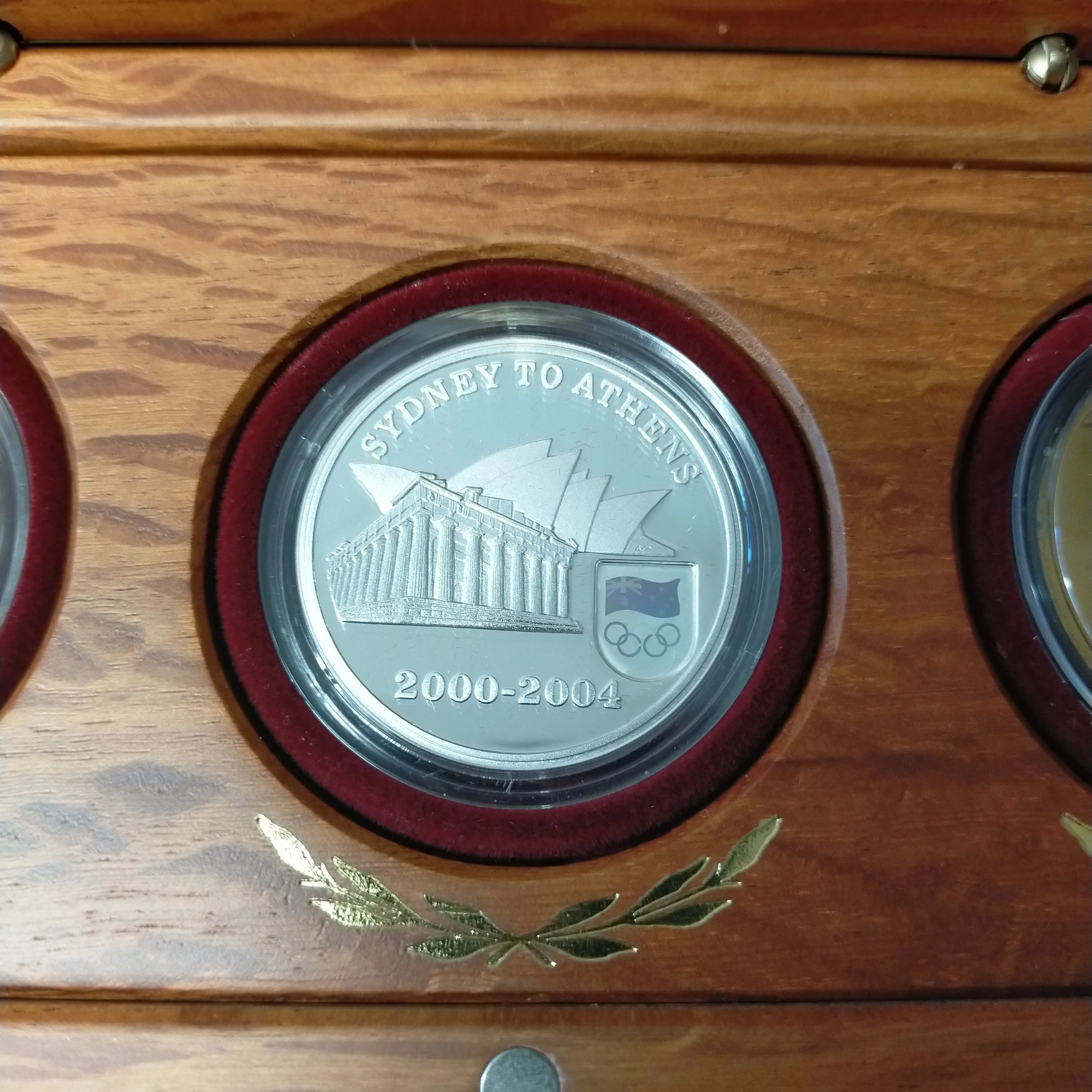 Australia 2004 The Journey Continues Sydney To Athens Three Coin Set - Image 4