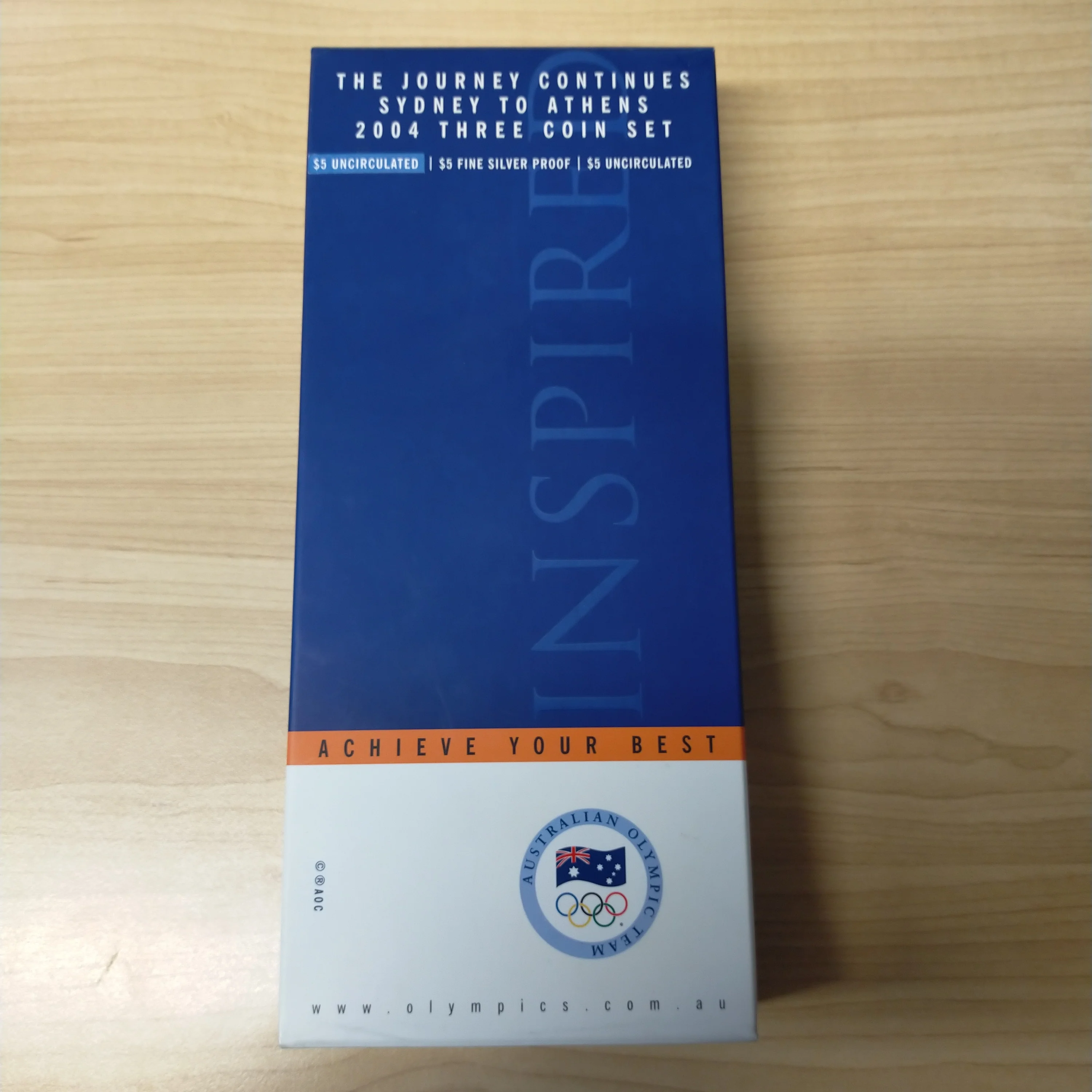 Australia 2004 The Journey Continues Sydney To Athens Three Coin Set - Image 9