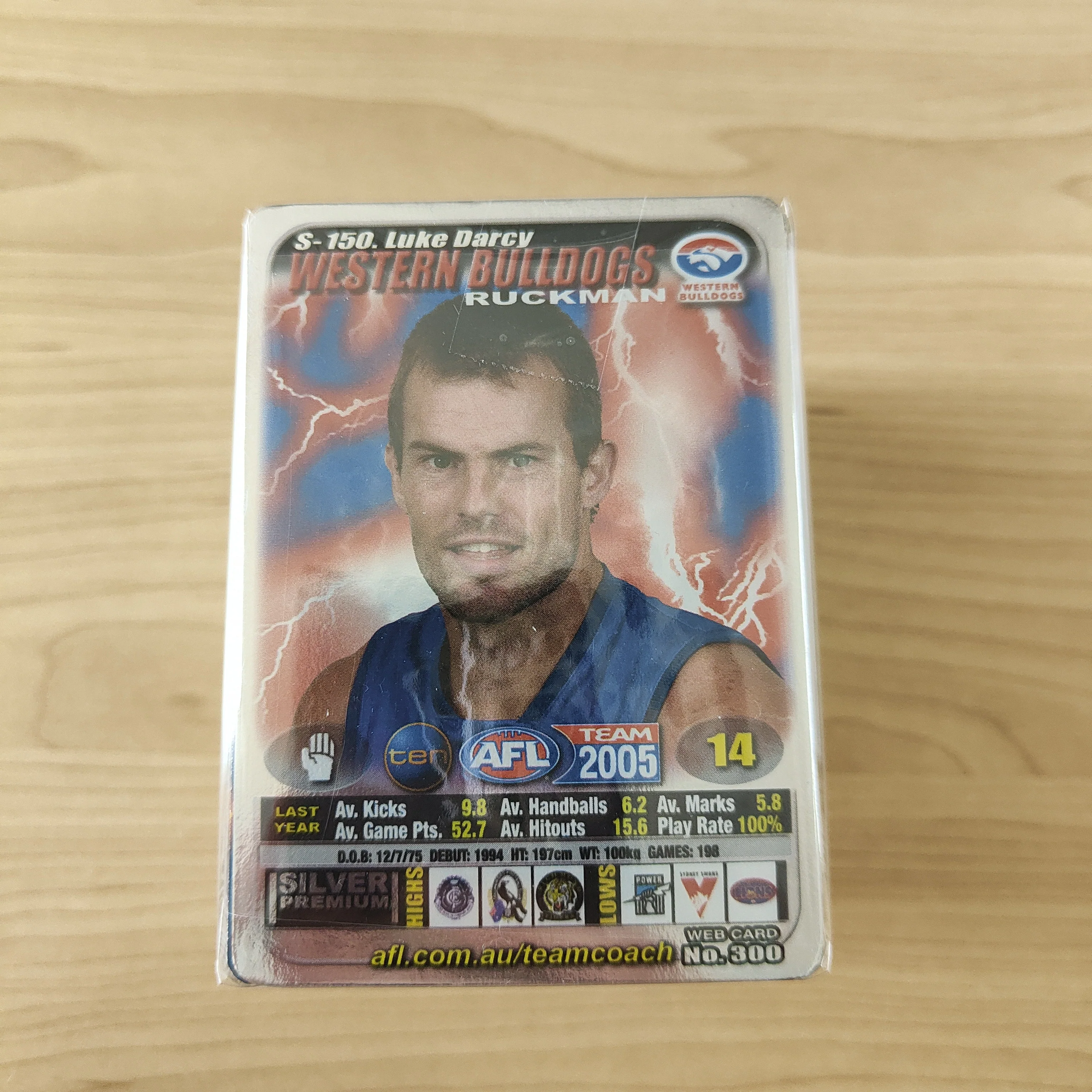 2005 Teamcoach Silver Premium Complete Set of 150 Cards - Image 4