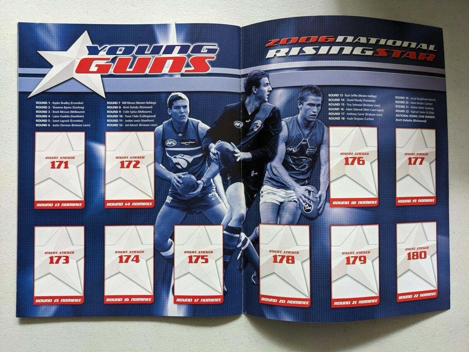 2006 AFL Heroes Sticker Album - Image 3