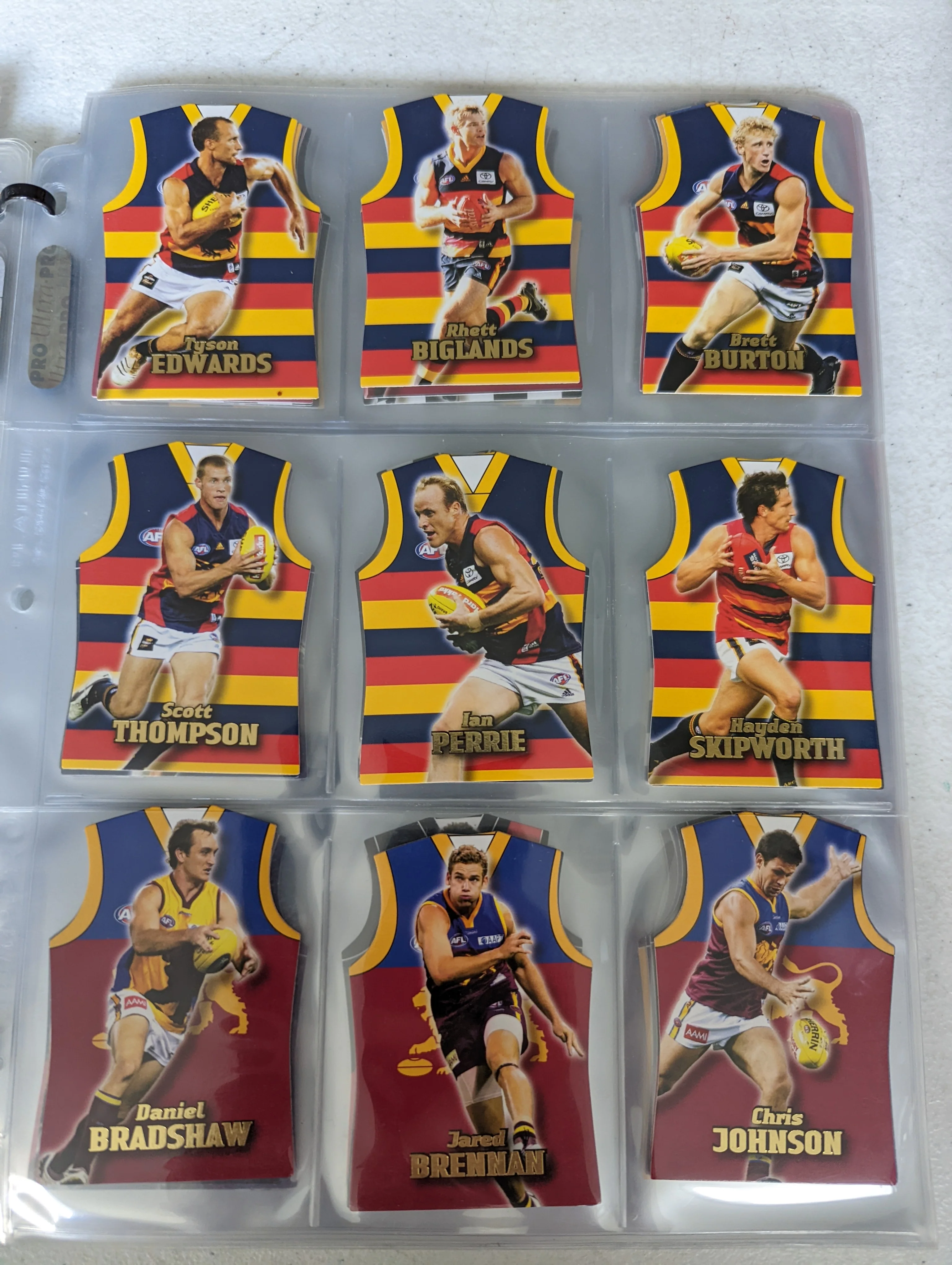 2006 AFL Select Champions & Supreme Die Cut Jersey Set 177 - Image 5