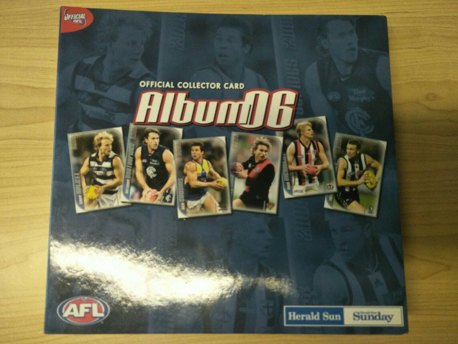 2006 Herald Sun Complete Base Set In Album 198 Cards