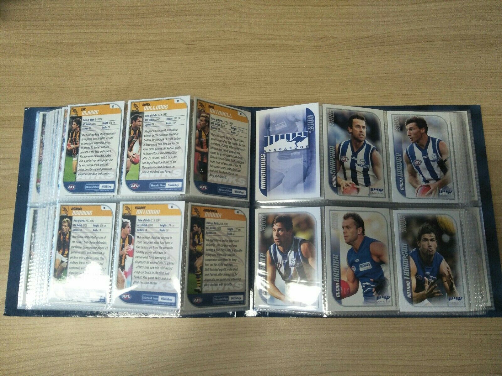 2006 Herald Sun Complete Base Set In Album 198 Cards - Image 4